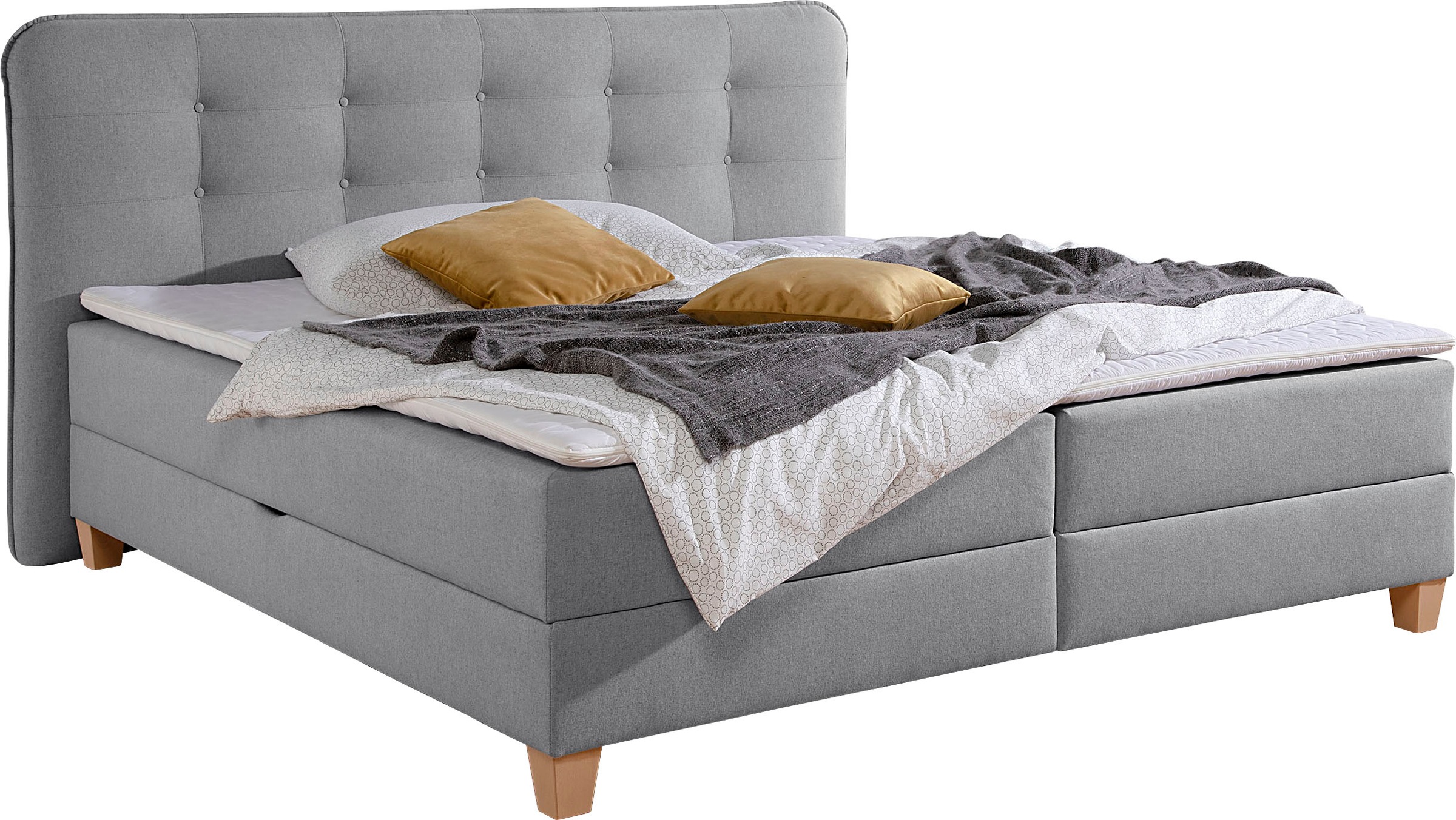 Home affaire Boxbett, inklusive Kaltschaum-Topper und Bettkasten