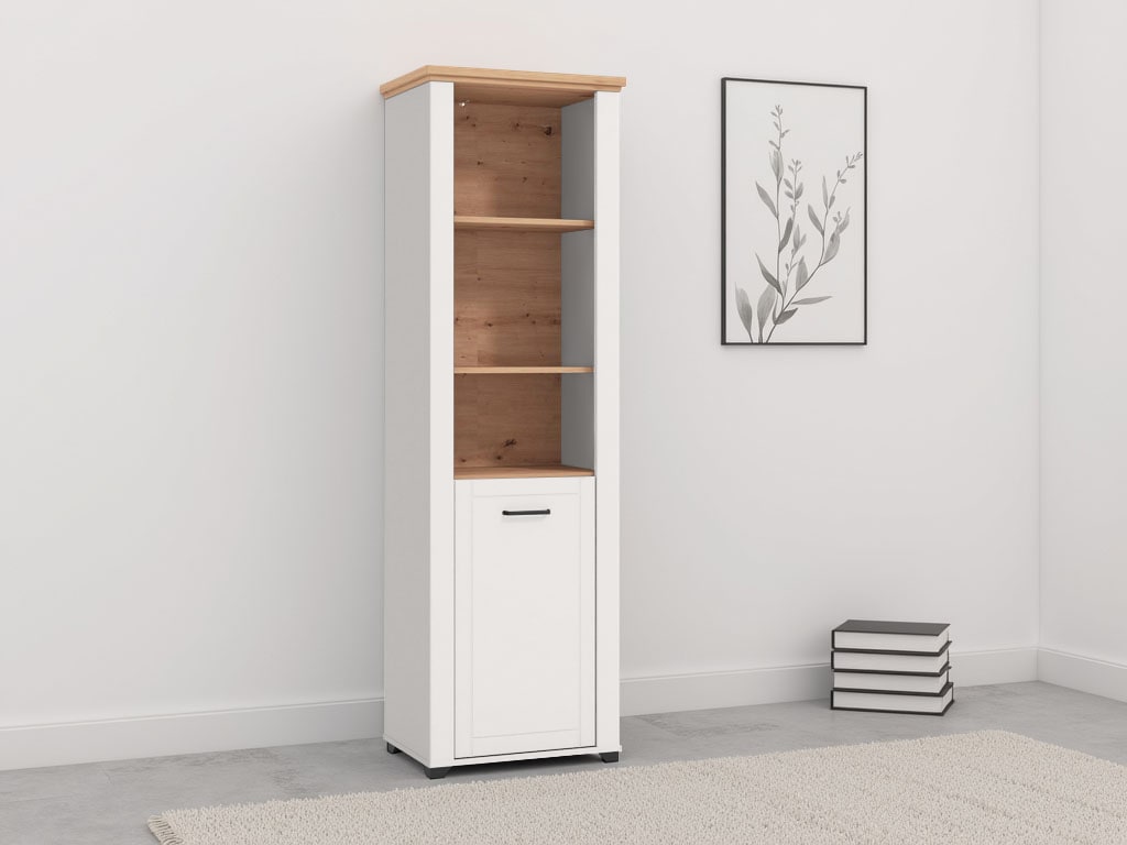 Home affaire Vitrine "Valencia" Breite 60,5 cm, mit 3 offenen Fächern