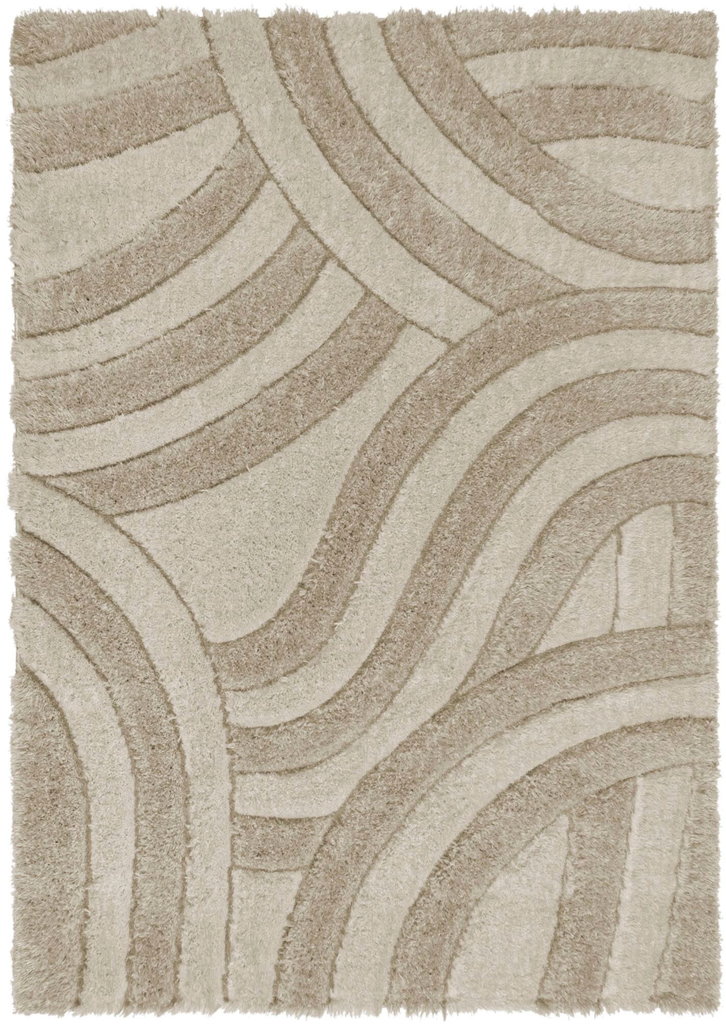 FLAIR RUGS Hochflor-Teppich »Velvet Shaggy«, rechteckig, 25 mm Höhe, Shaggy Teppich
