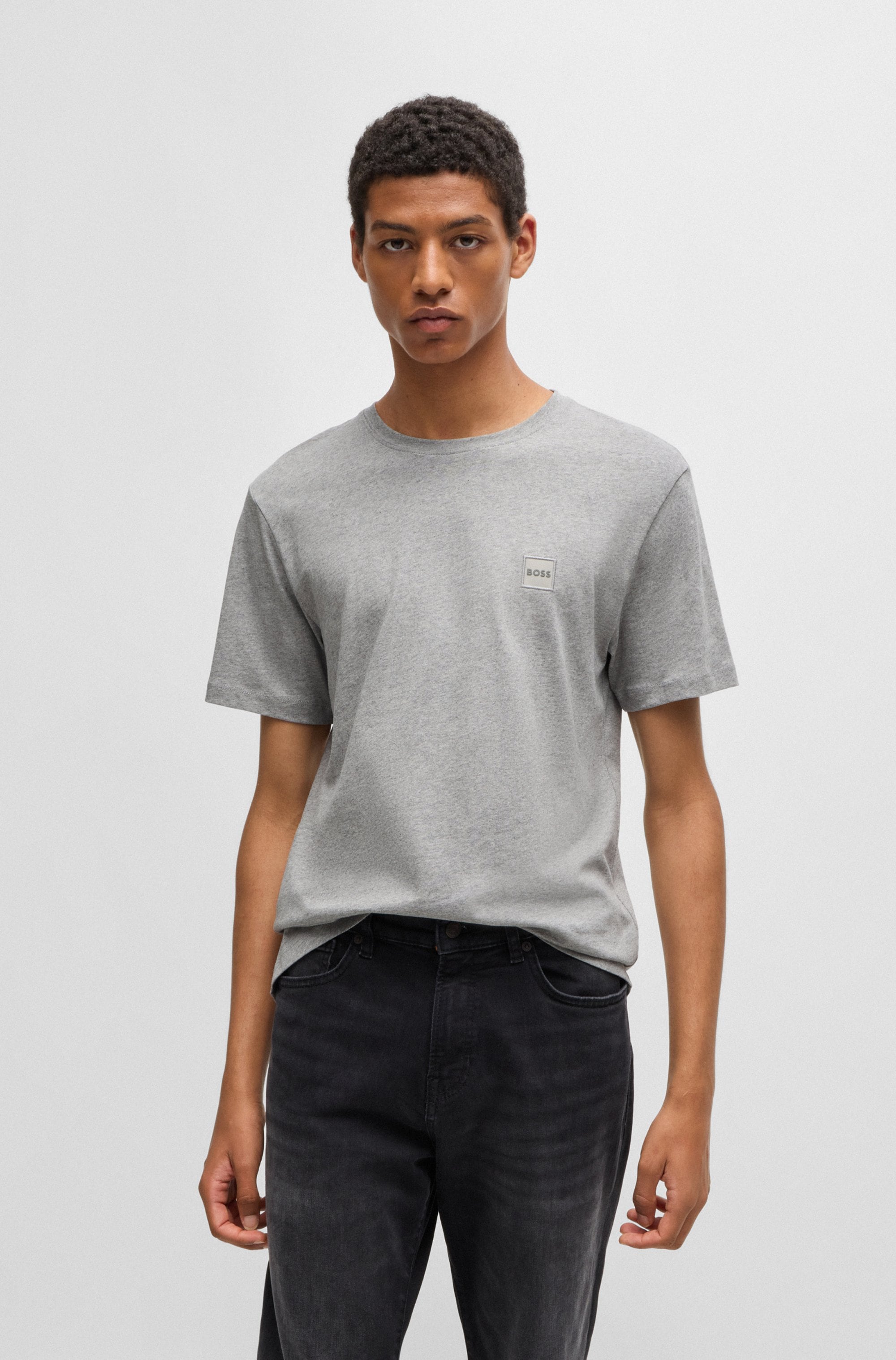 BOSS ORANGE "Tales" mit BOSS Stickerei auf der Brust günstig online kaufen