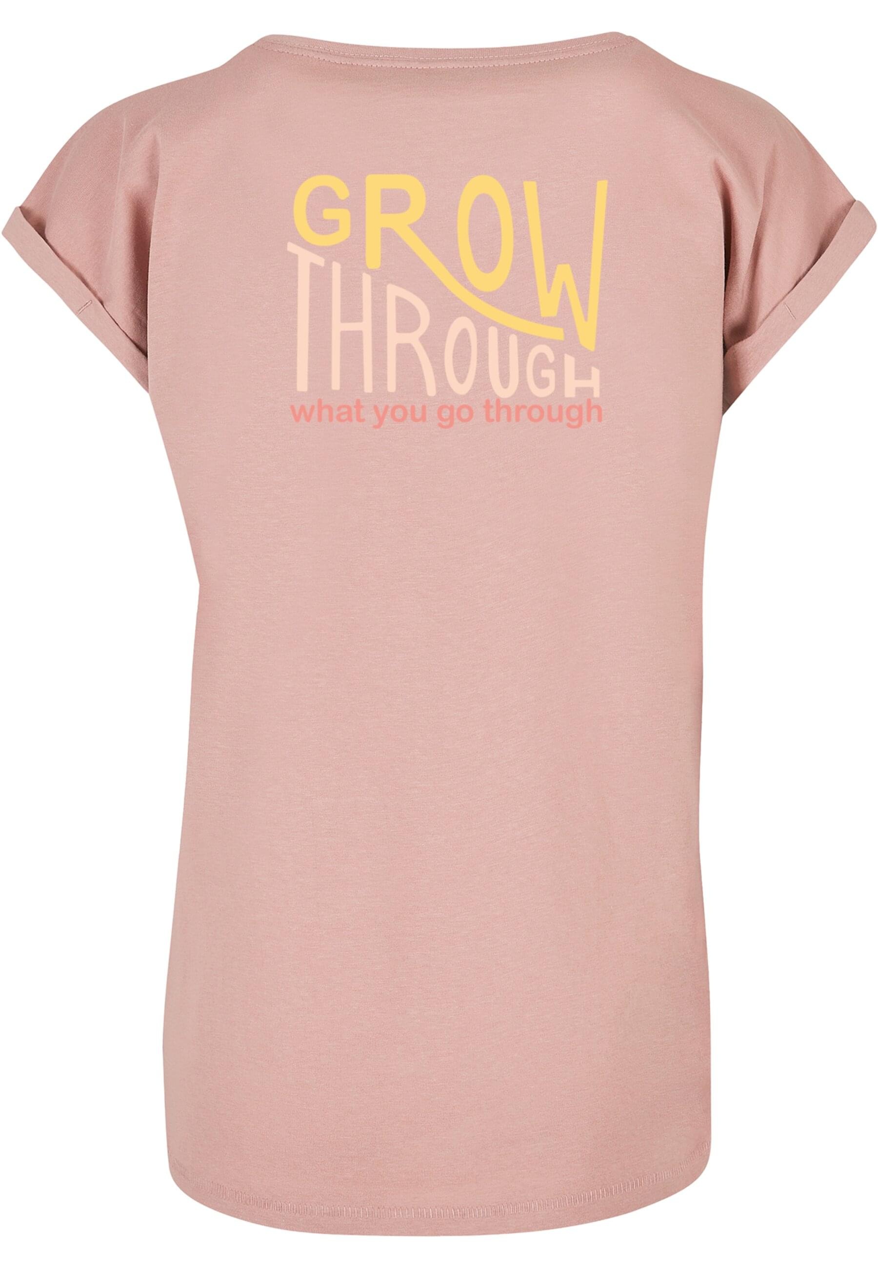 Merchcode T-Shirt "Merchcode Damen Ladies Spring - Grow through 1 T-Shirt", günstig online kaufen