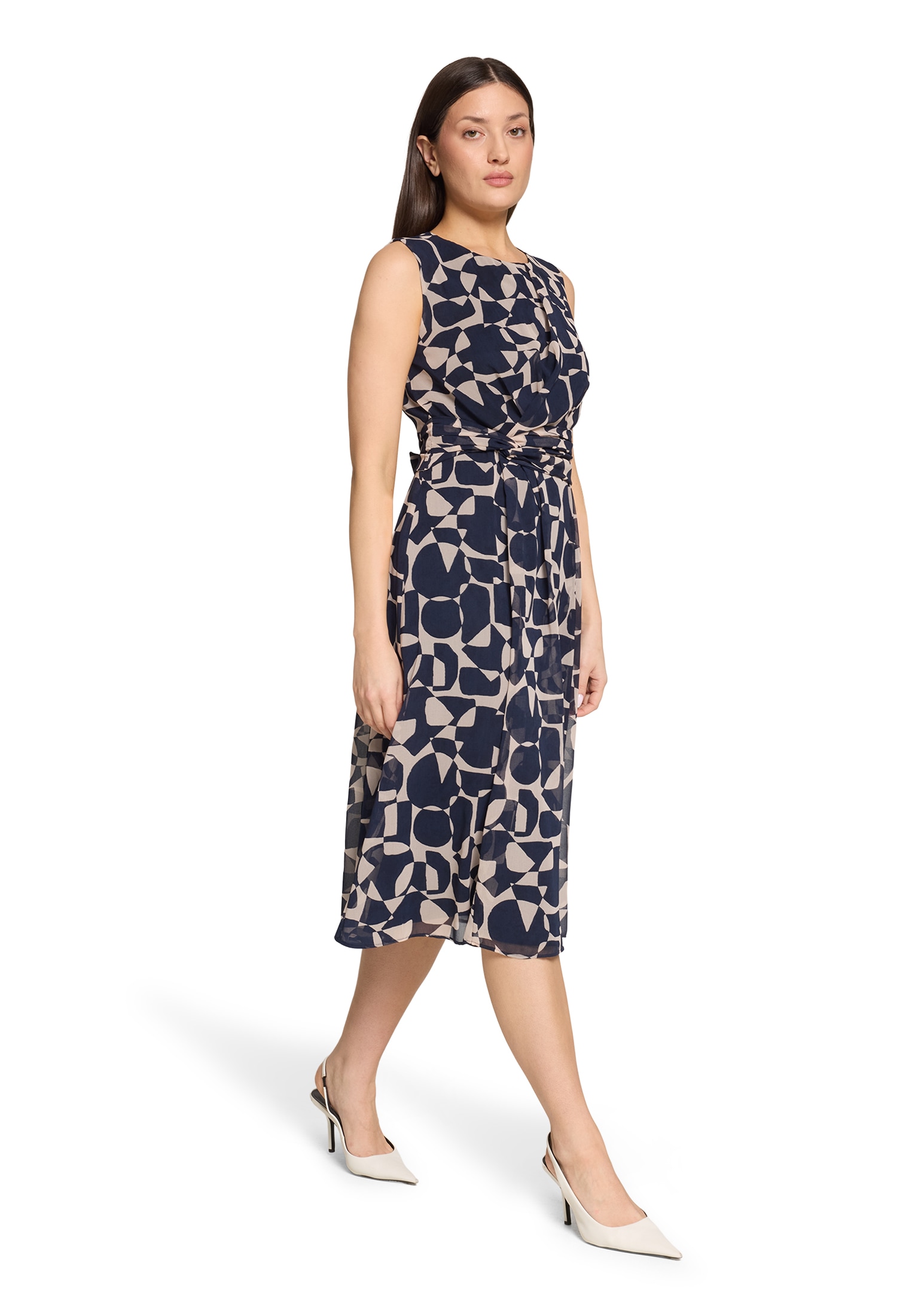 Betty&Co Chiffonkleid »Damen ohne Arm« Ohne Tasche