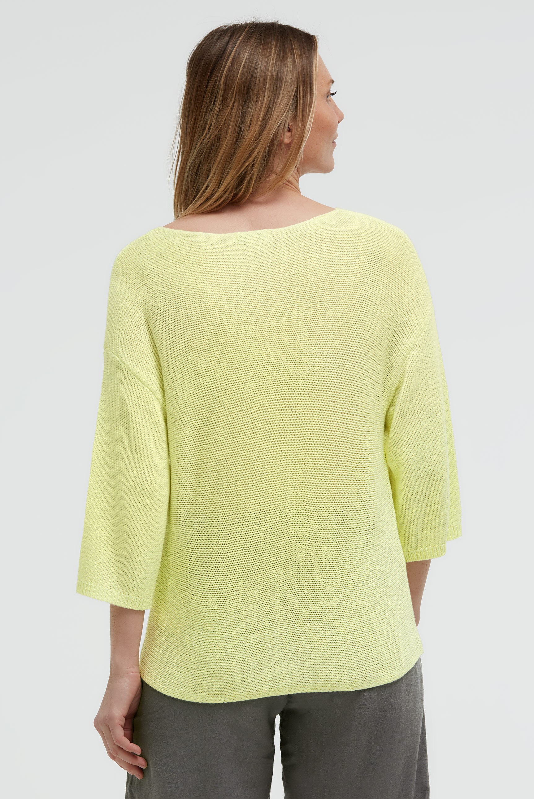 SOCCX Rundhalspullover mit überschnittener Schulter