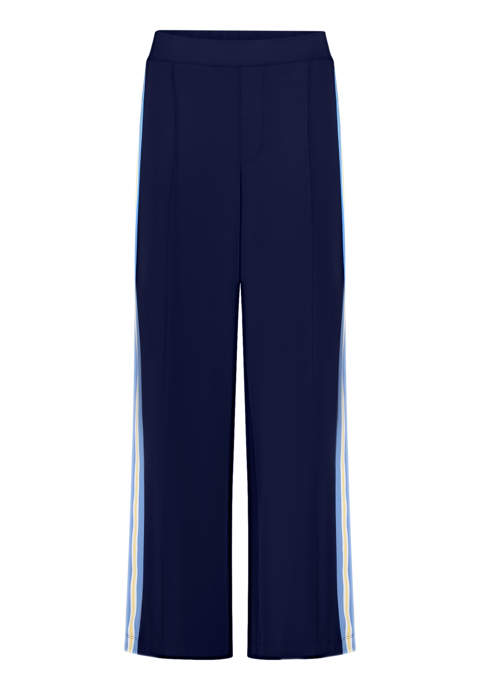 Cartoon Stoffhose "Damen mit Galonstreifen" günstig online kaufen