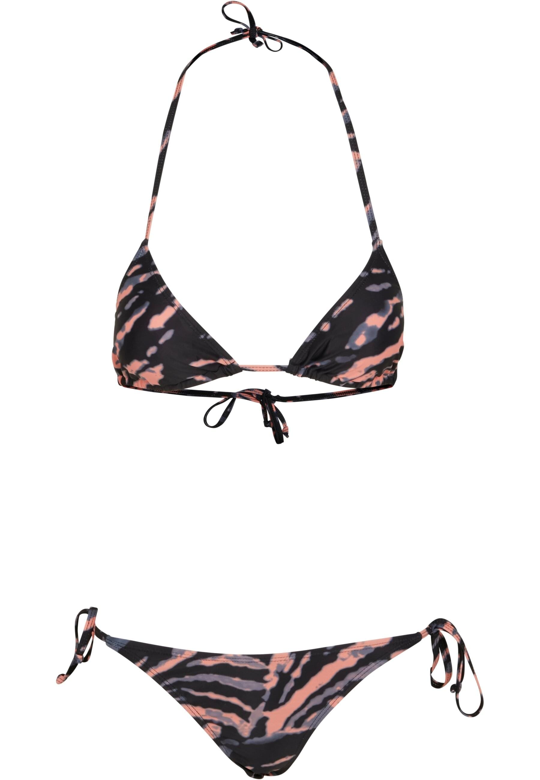 URBAN CLASSICS Bügel-Bikini "Urban Classics Damen Ladies Tie Dye Bikini" günstig online kaufen