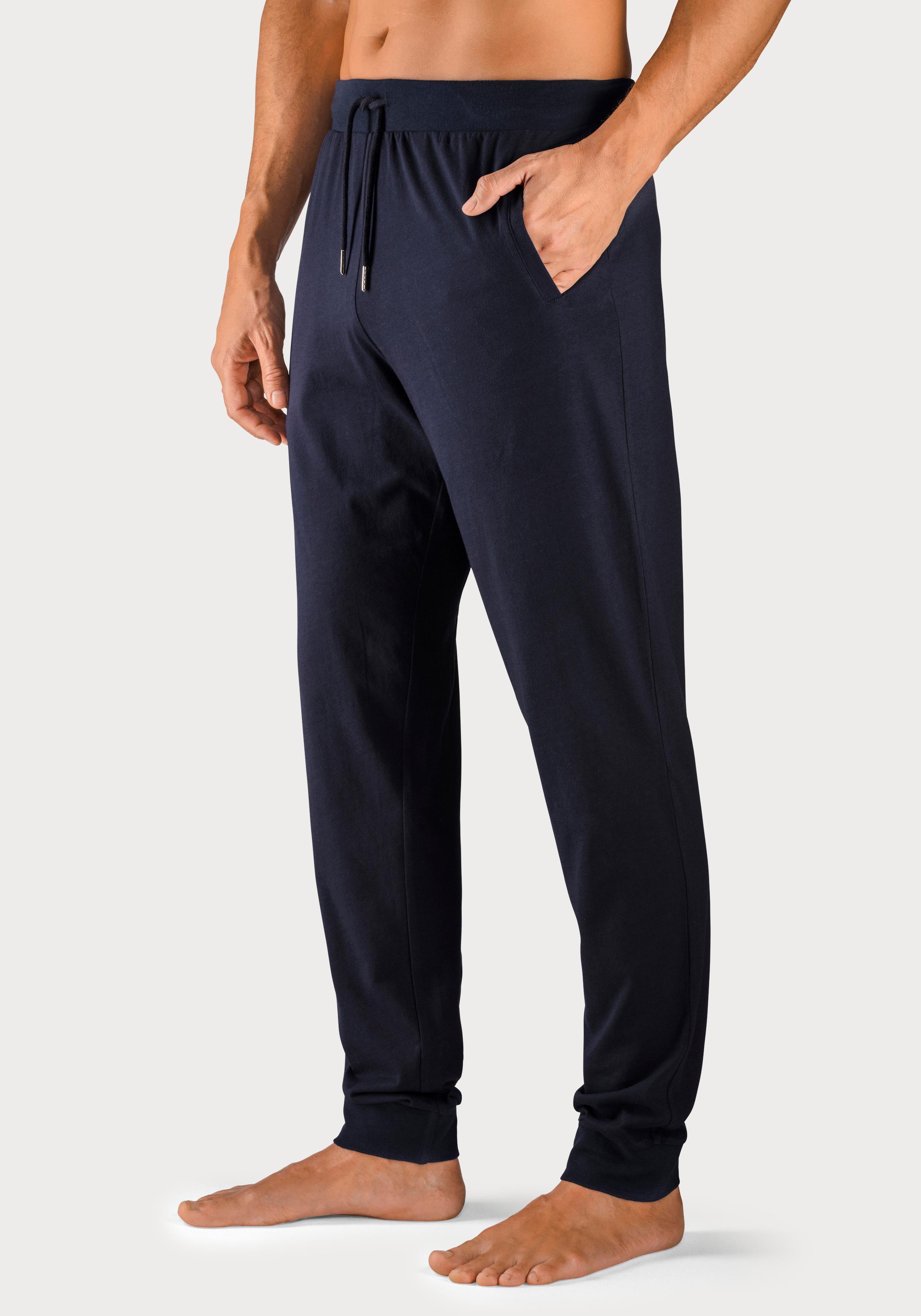 Thumbnail - AUTHENTIC LE JOGGER Schlafhose "Relaxpants, mit Kordel" aus weicher Single Jersey Ware