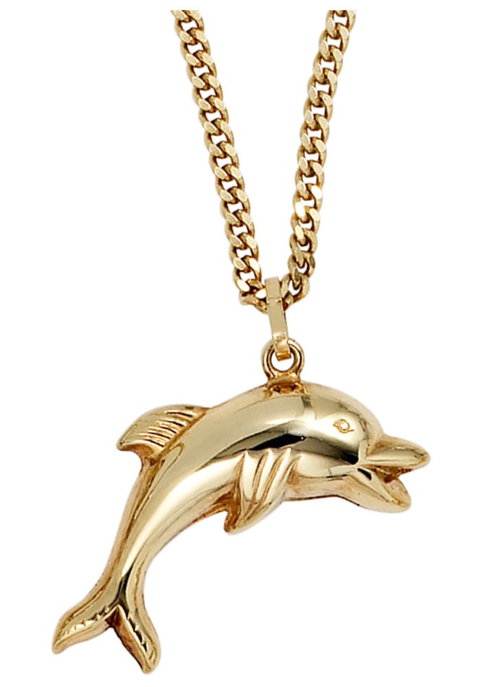 BAUR 333 | »Anhänger Kettenanhänger JOBO online Delfin«, bestellen Gold