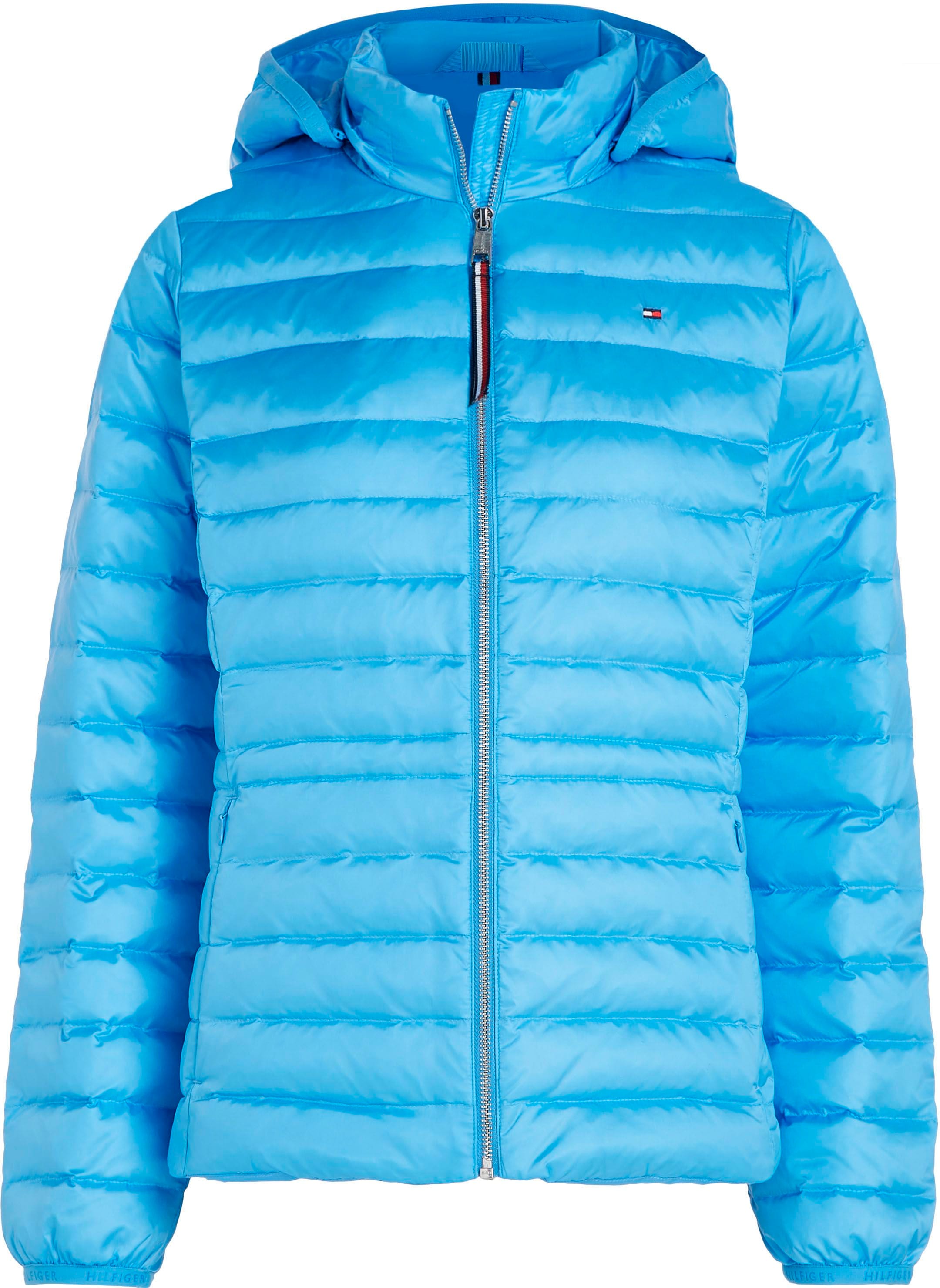 Tommy Hilfiger Curve Steppjacke »CRV FEMININE LW DOWN JACKET«, mit Kapuze, PLUS  SIZE CURVE,mit Tommy Hilfger Markenlabel für kaufen | BAUR