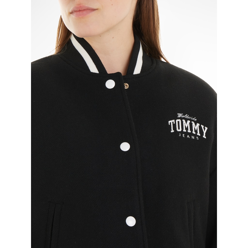 Tommy Jeans Bomberjacke »TJW CRP WOOL VARSITY BOMBER«