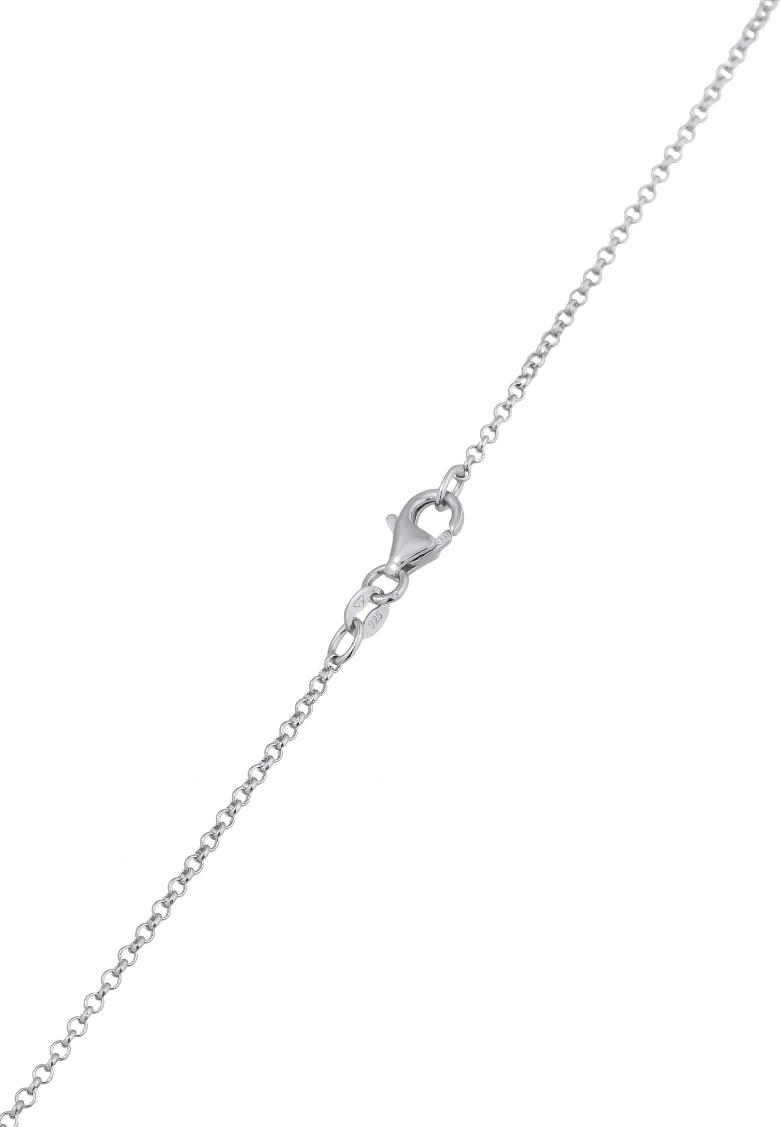 Nenalina Kette mit Anhänger »Halskette Solitär Zirkonia 925 Silber«