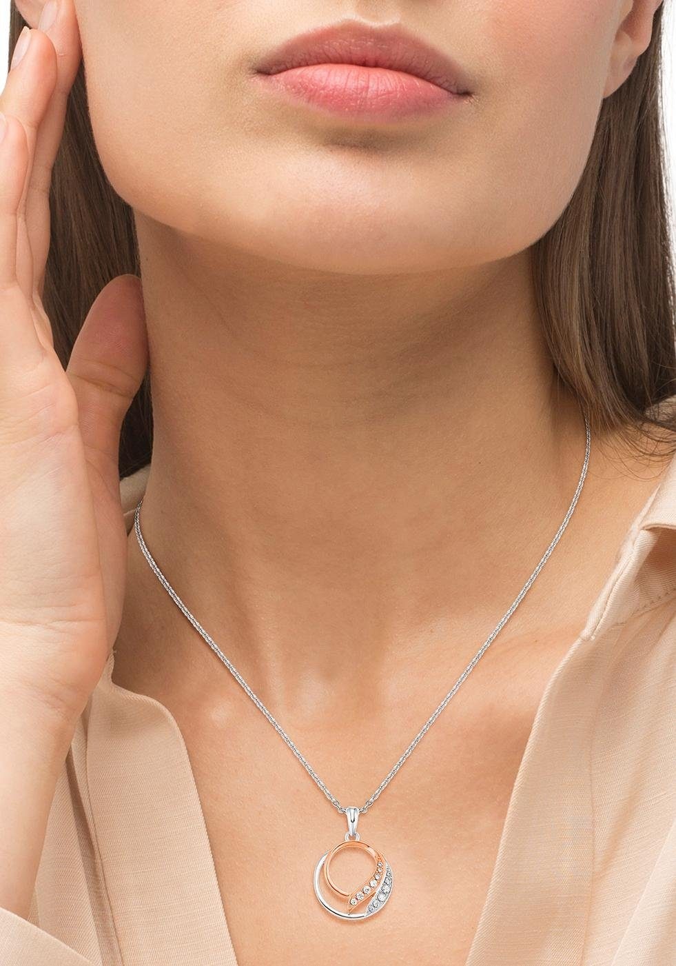 Amor Kette mit Anhänger »2026231«, mit Zirkonia (synth.)