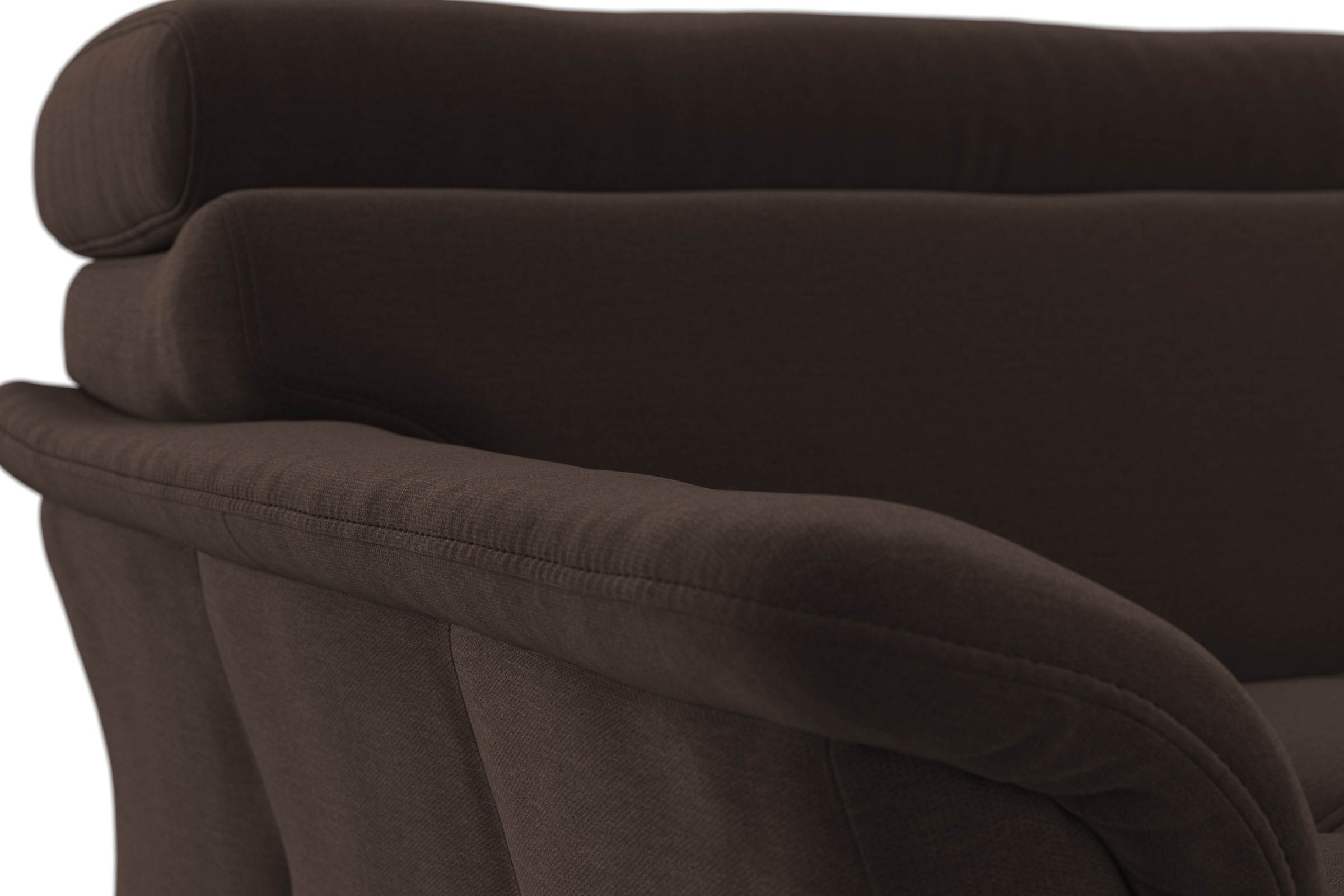 sit&more Wohnlandschaft »Marano U-Form«, inklusive Kopfteilverstellung, wahlweise mit Bettfunktion, Bettkasten