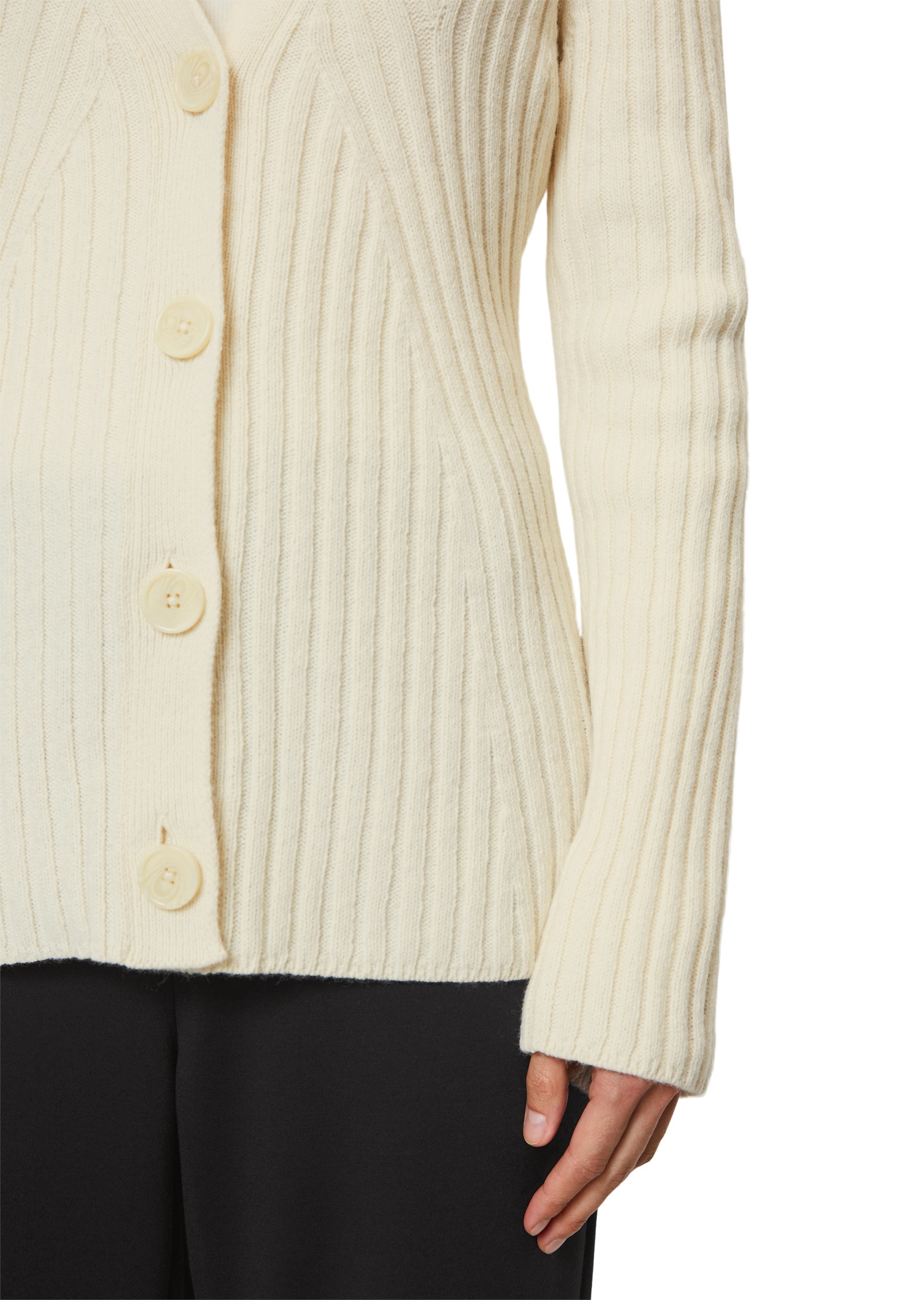 Marc O'Polo Cardigan »mit Fully fashioned Details«