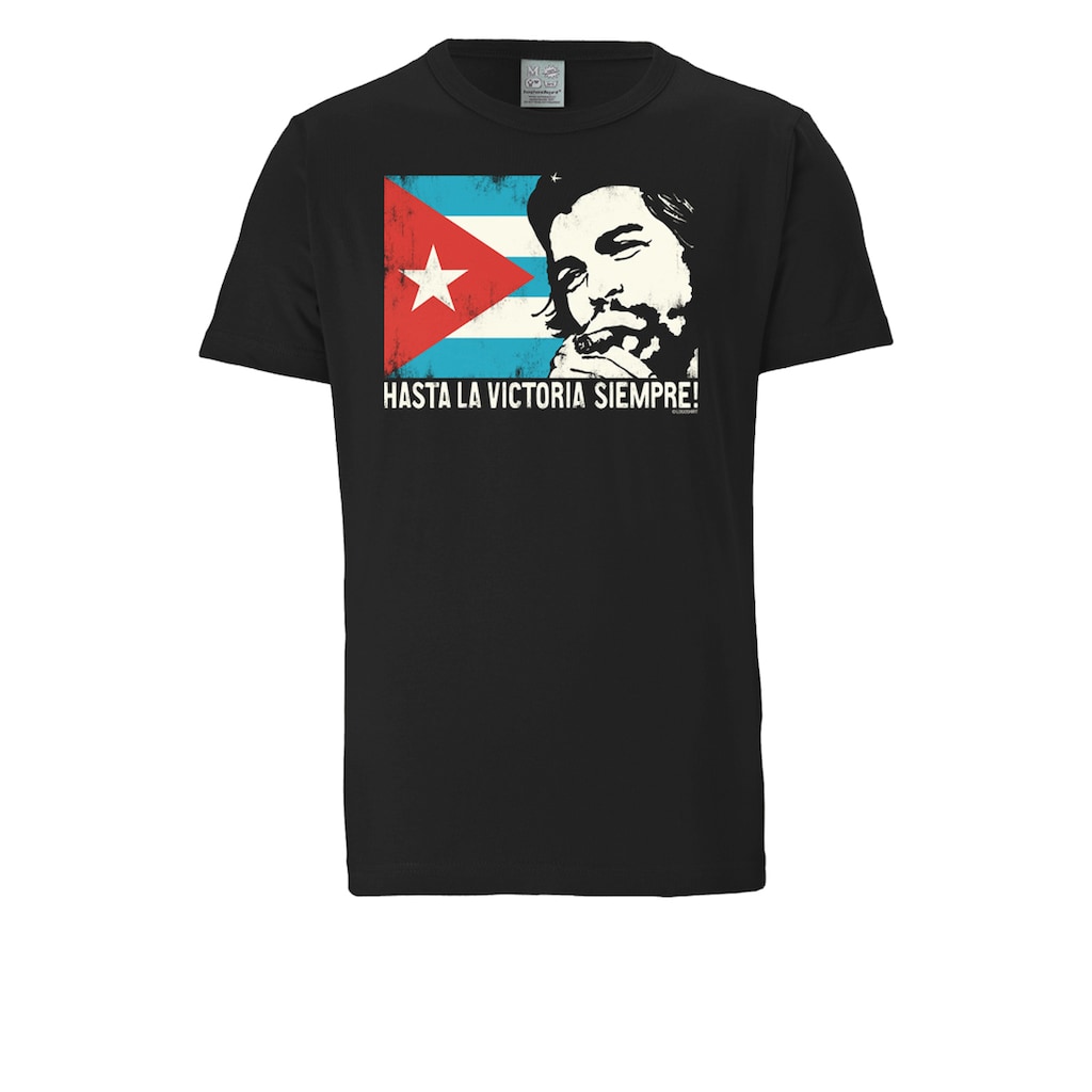 LOGOSHIRT T-Shirt »Che Guevara - Cuban Flag«