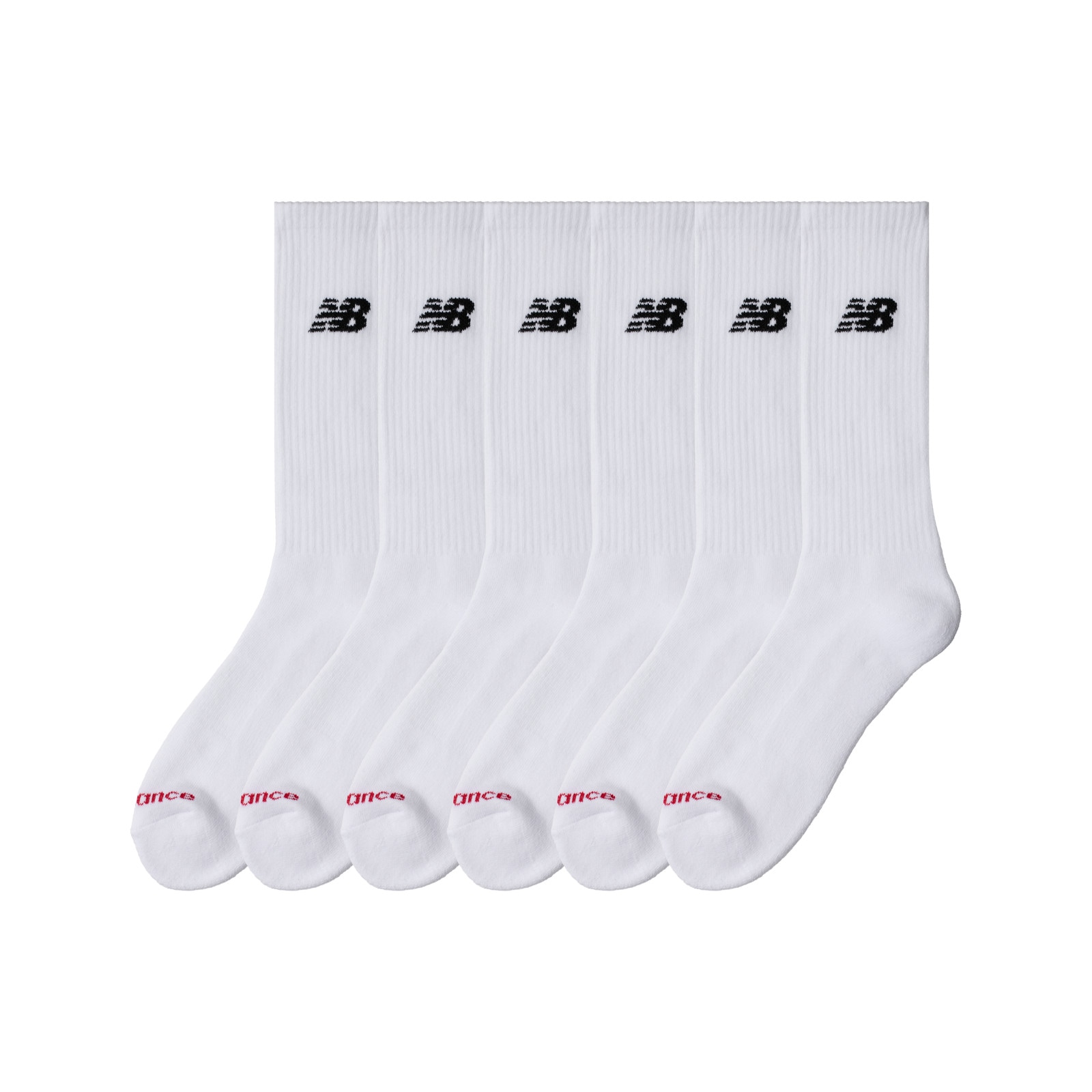 New Balance Sportsocken "EVERYDAY CREW 6 PAIRS" 6 Stk. tlg. mit 6 Teilen, für sportive Aktivitäten geeignet, aus Baumwolle