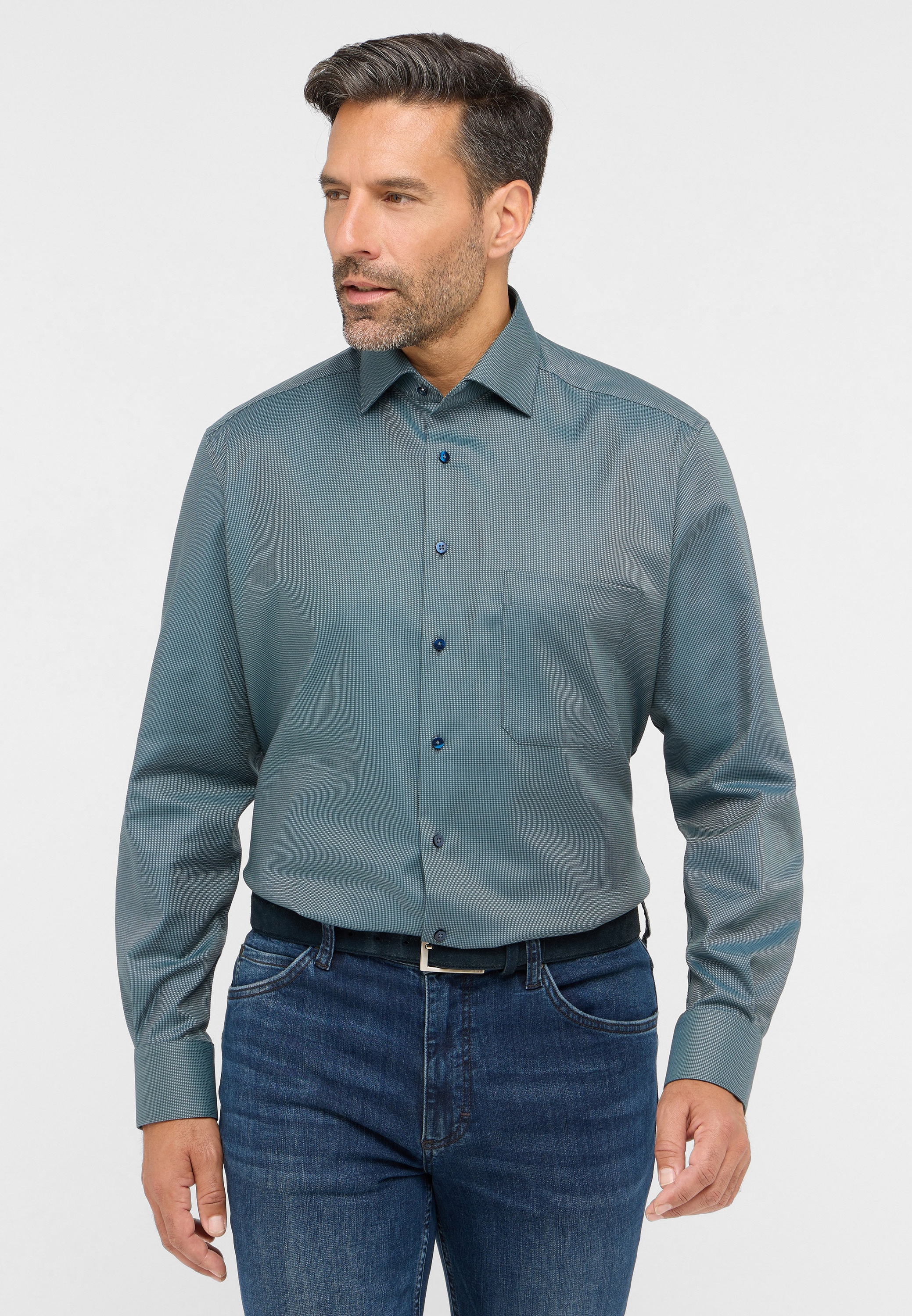 Eterna Langarmhemd "COMFORT FIT", NON IRON (bügelfrei) günstig online kaufen