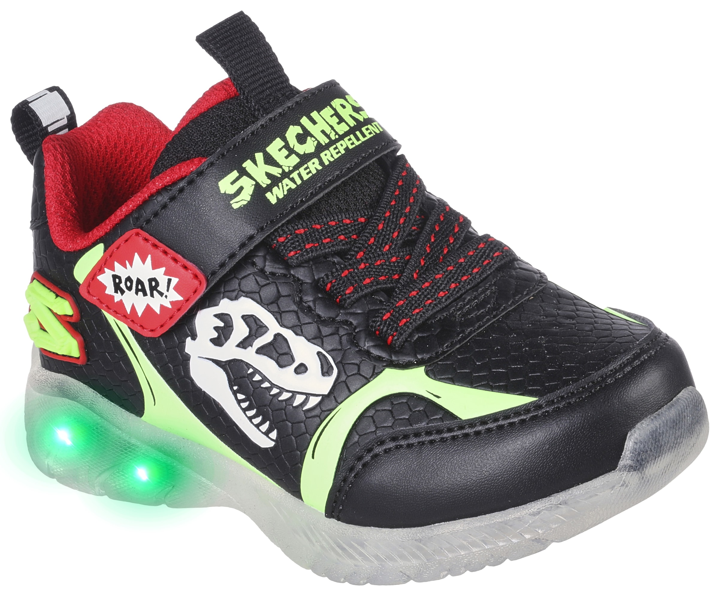 Skechers Kids Sneaker »ILLUMI-BRIGHTS«, mit Blinkfunktion, Freizeitschuh, Halbschuh, Schnürschuh