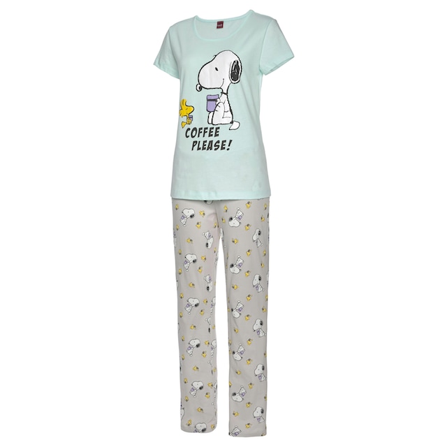 Peanuts Pyjama mit Print online kaufen | BAUR