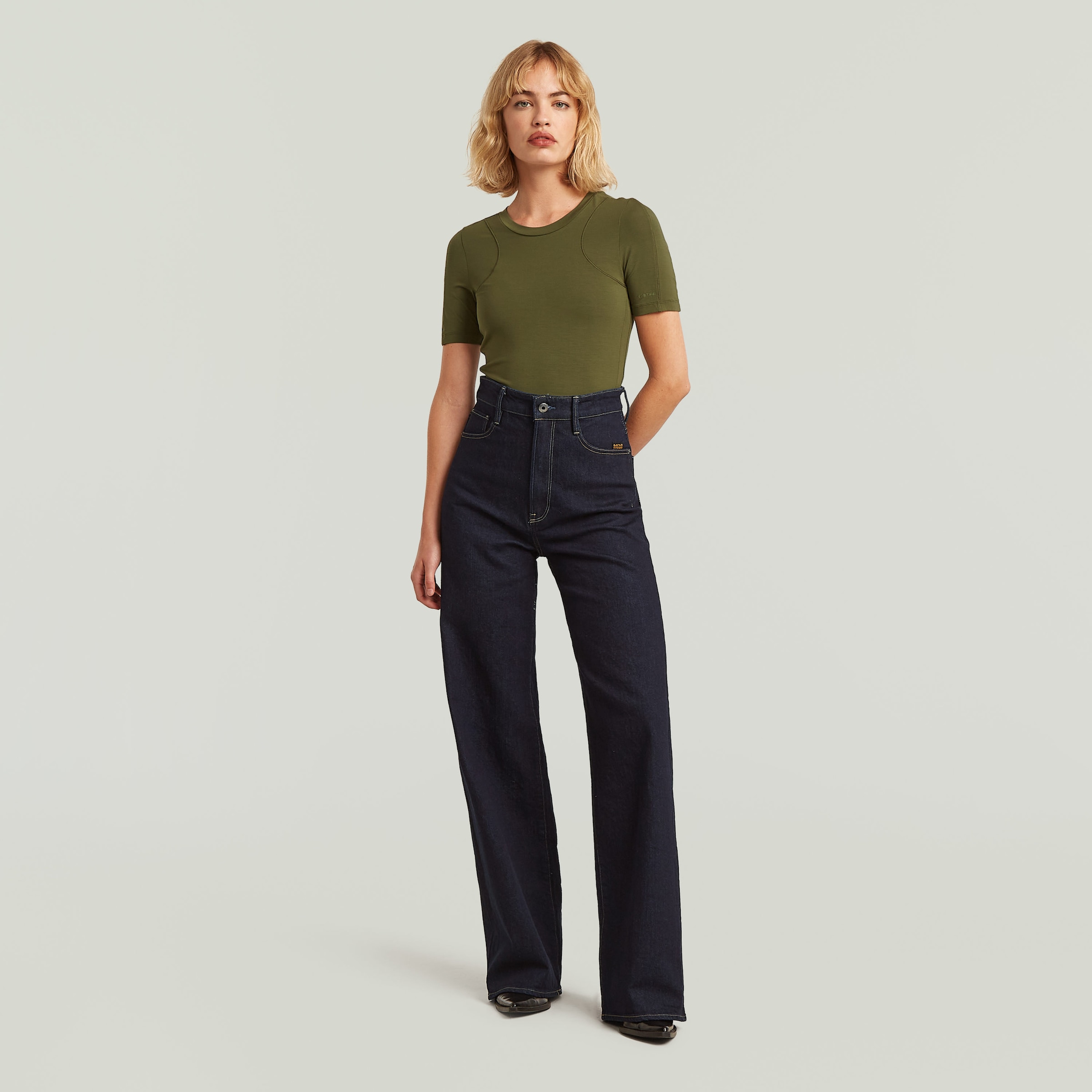 G-STAR Straight-Jeans »Strace Straight Wmn« im 5-Pocket-Stil
