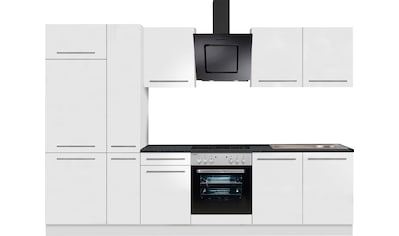 OPTIFIT Küchenzeile »Bern«, mit E-Geräten, Breite 270 cm, höhenverstellbare  Füße, gedämpfte Türen kaufen | BAUR