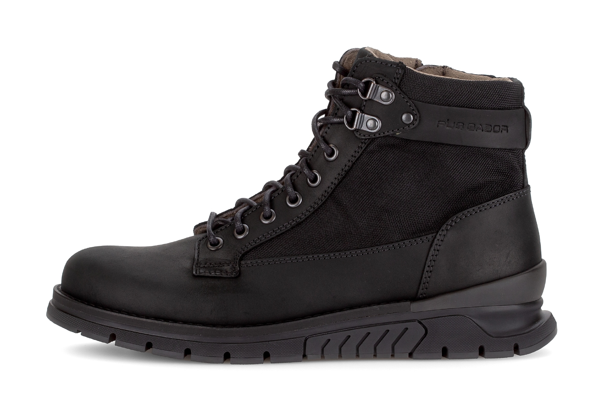 Pius Gabor Schnürboots, Herbstboots, Outdoorschuh mit Ösen, Bequemweite G (= weit)