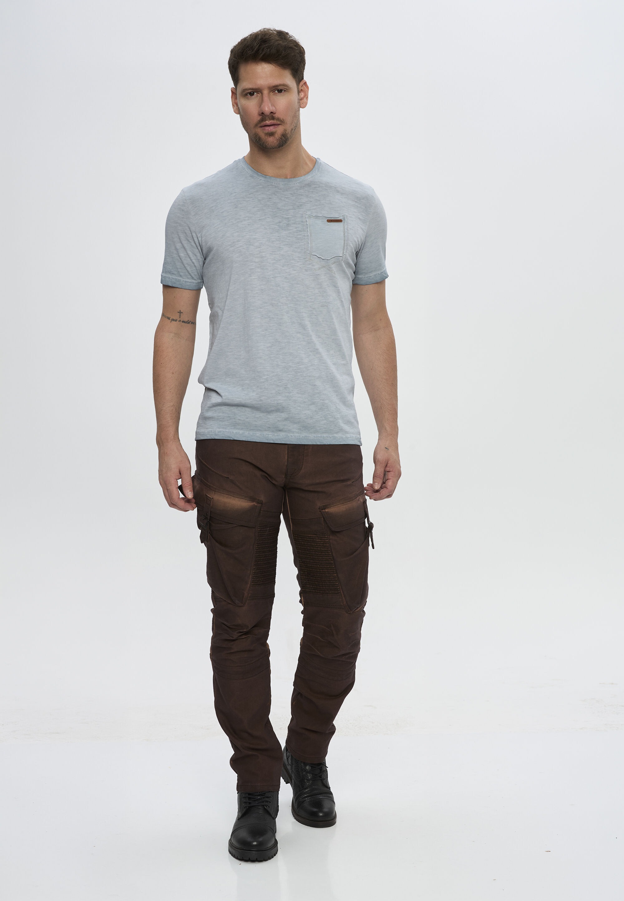 Cipo & Baxx Straight-Jeans »Cipo & Baxx Jeans« im Used Look