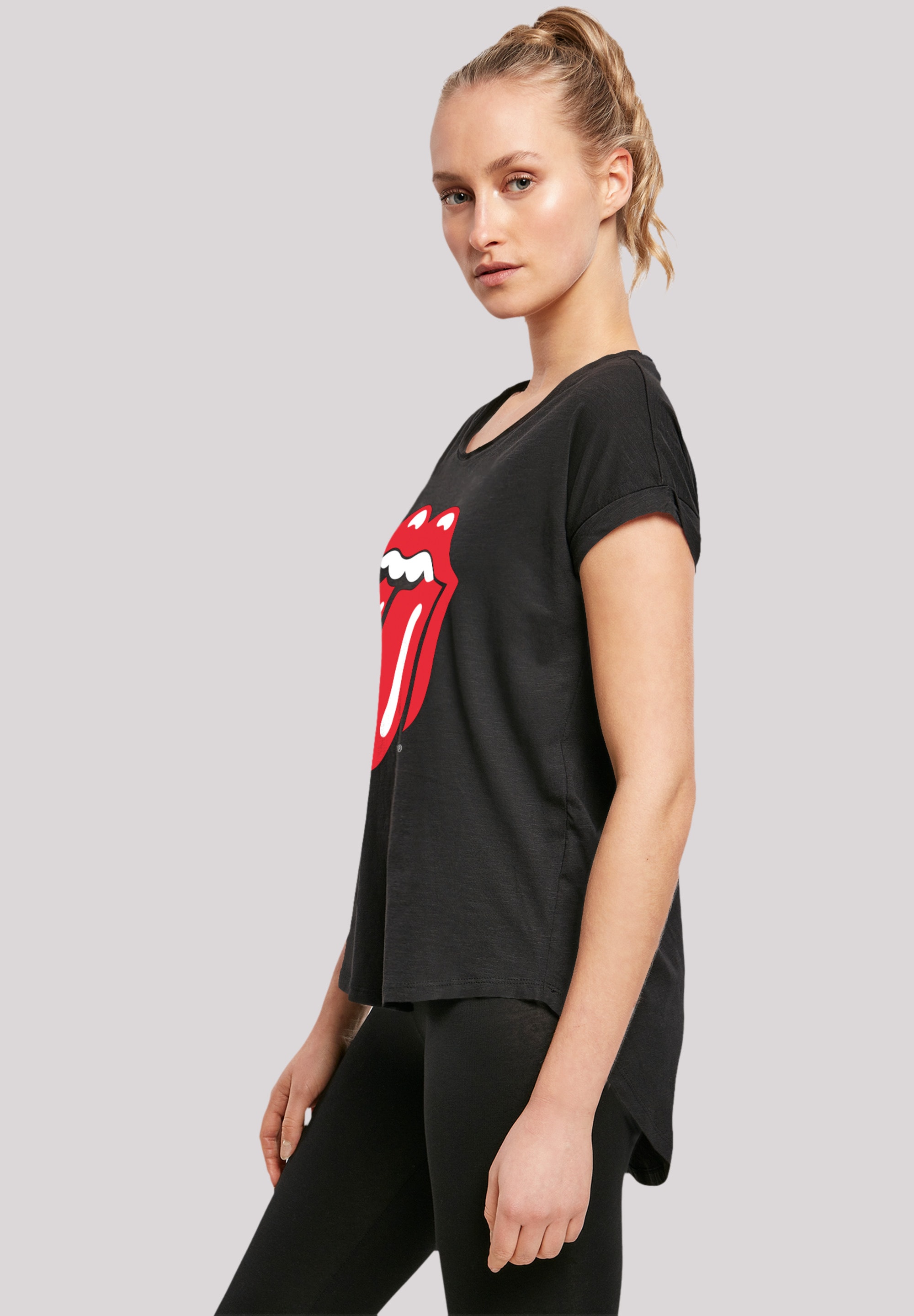 F4NT4STIC T-Shirt »The Rolling Stones Zunge«, Premium Qualität