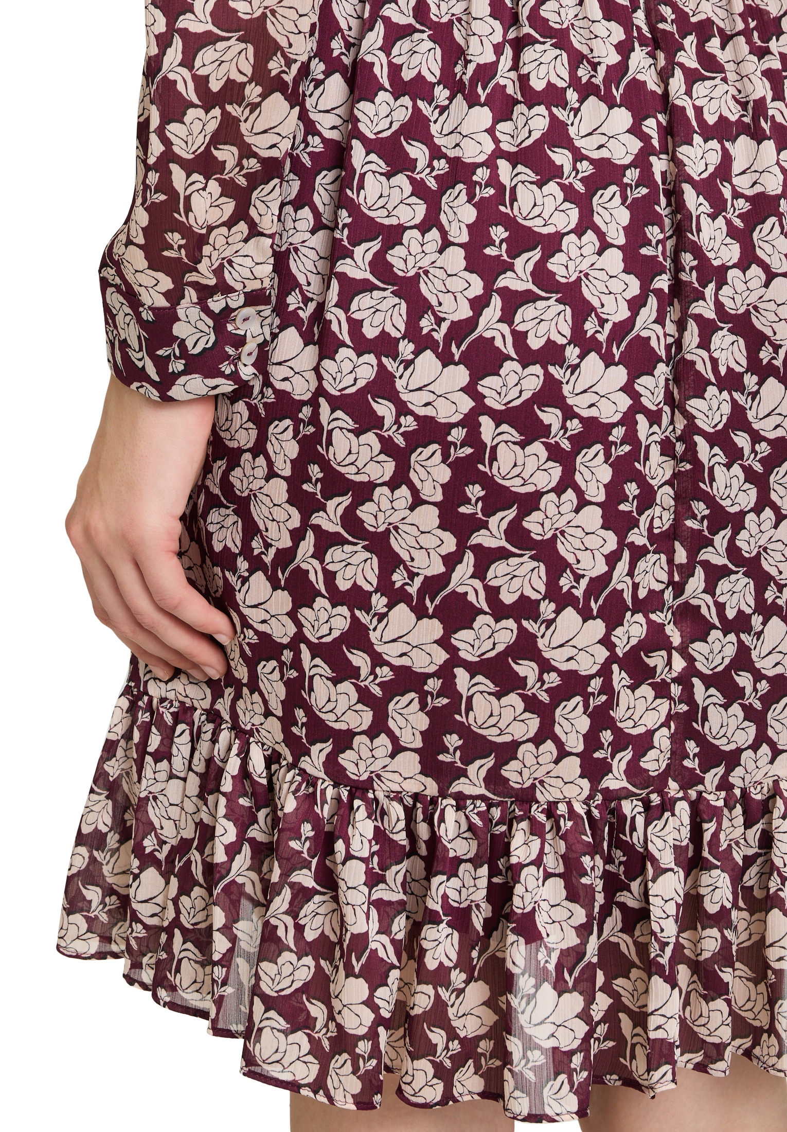 Cartoon Chiffonkleid »Cartoon Chiffonkleid mit Rüschen«, Design