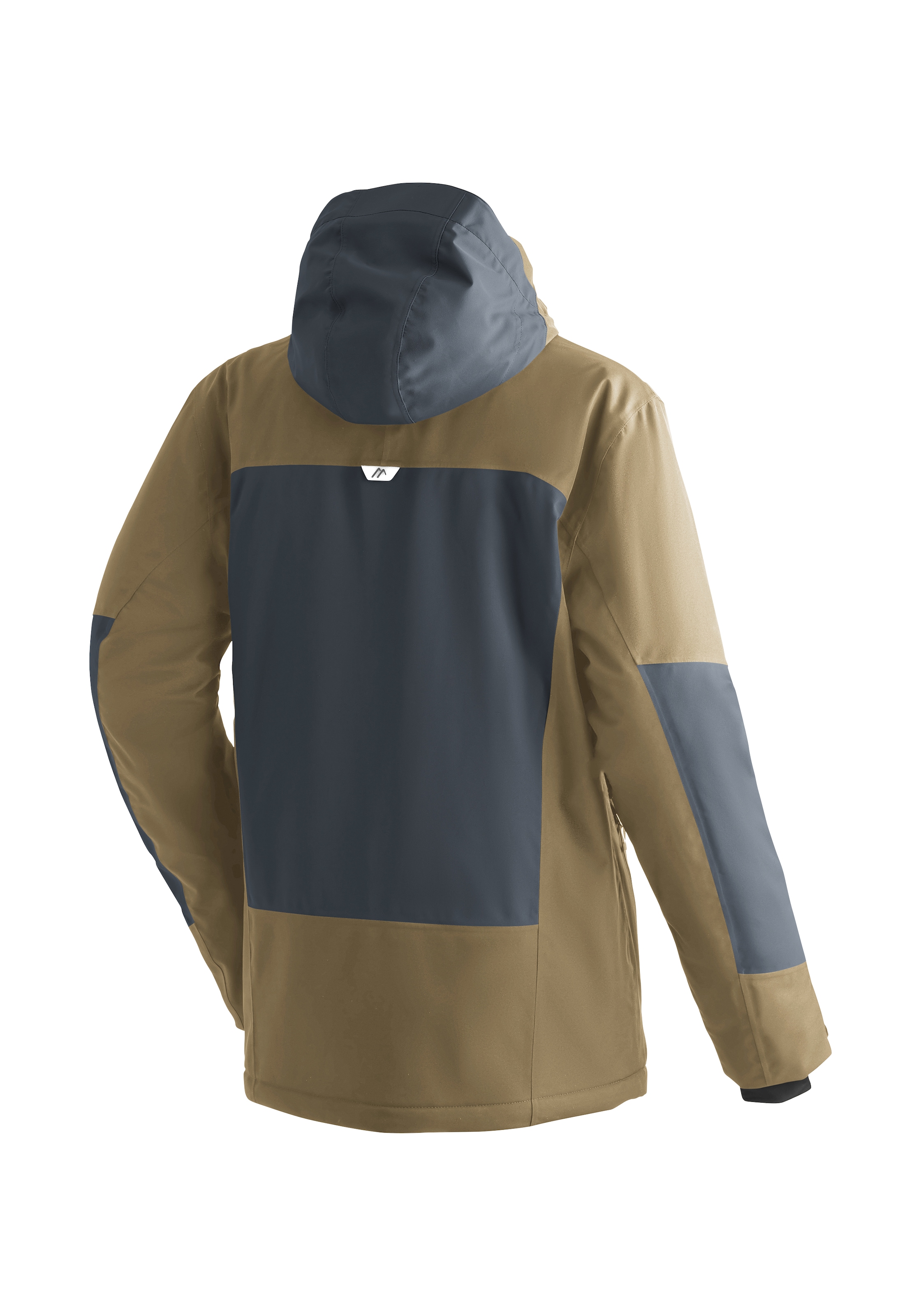 Maier Sports Skijacke »Beskid«, Herren Winterjacke mit RV-Taschen und Kapuze, wasserdicht