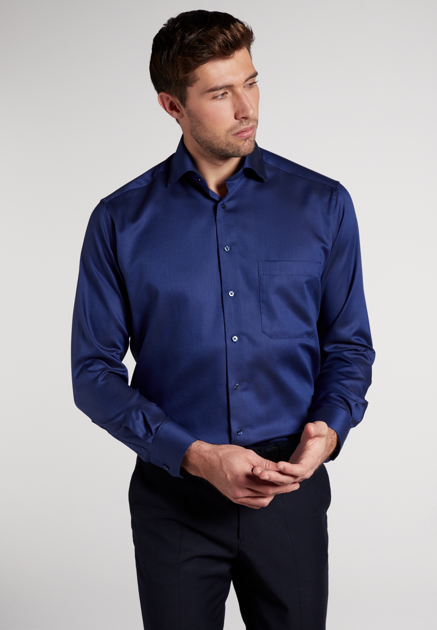 Eterna Langarmhemd "COMFORT FIT", NON IRON (bügelfrei) günstig online kaufen