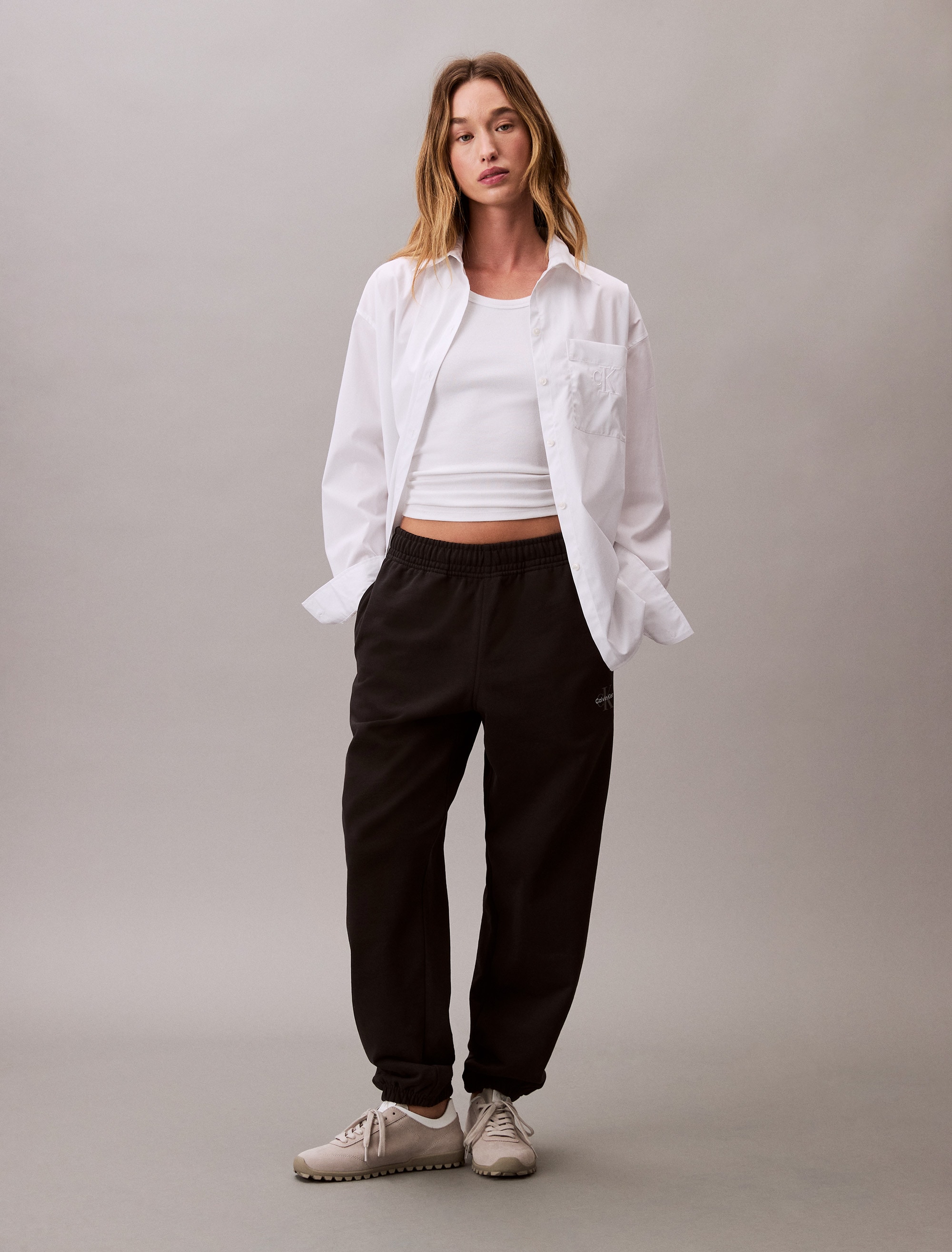 Calvin Klein Jeans Sweathose "MONOLOGO FRENCH TERRY JOGGER" günstig online kaufen