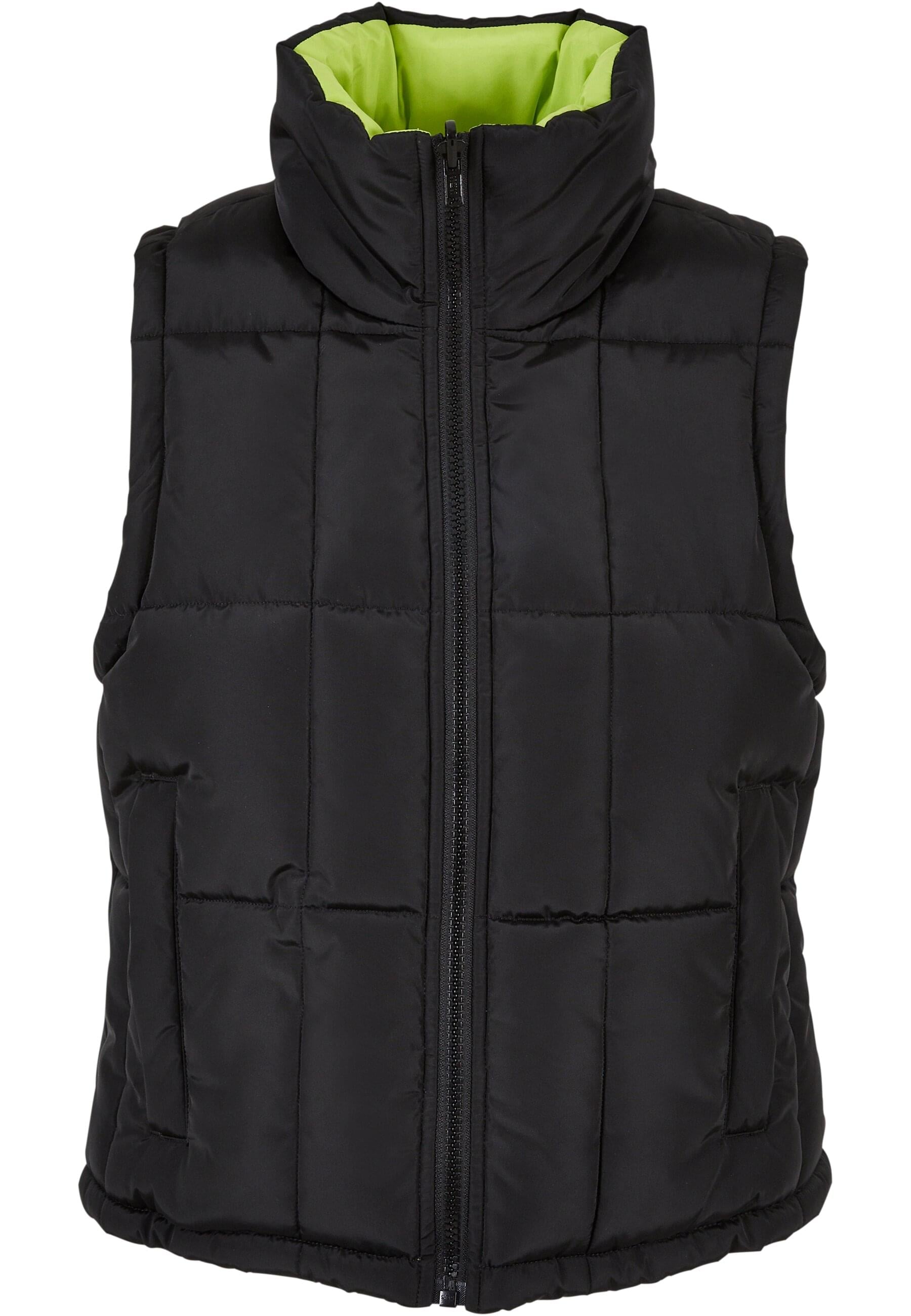 Steppweste »Urban Classics Damen Ladies Reversible Cropped Puffer Vest«