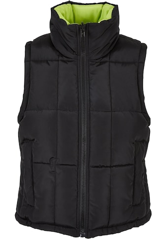 Steppweste »Damen Ladies Reversible Cropped Puffer Vest«