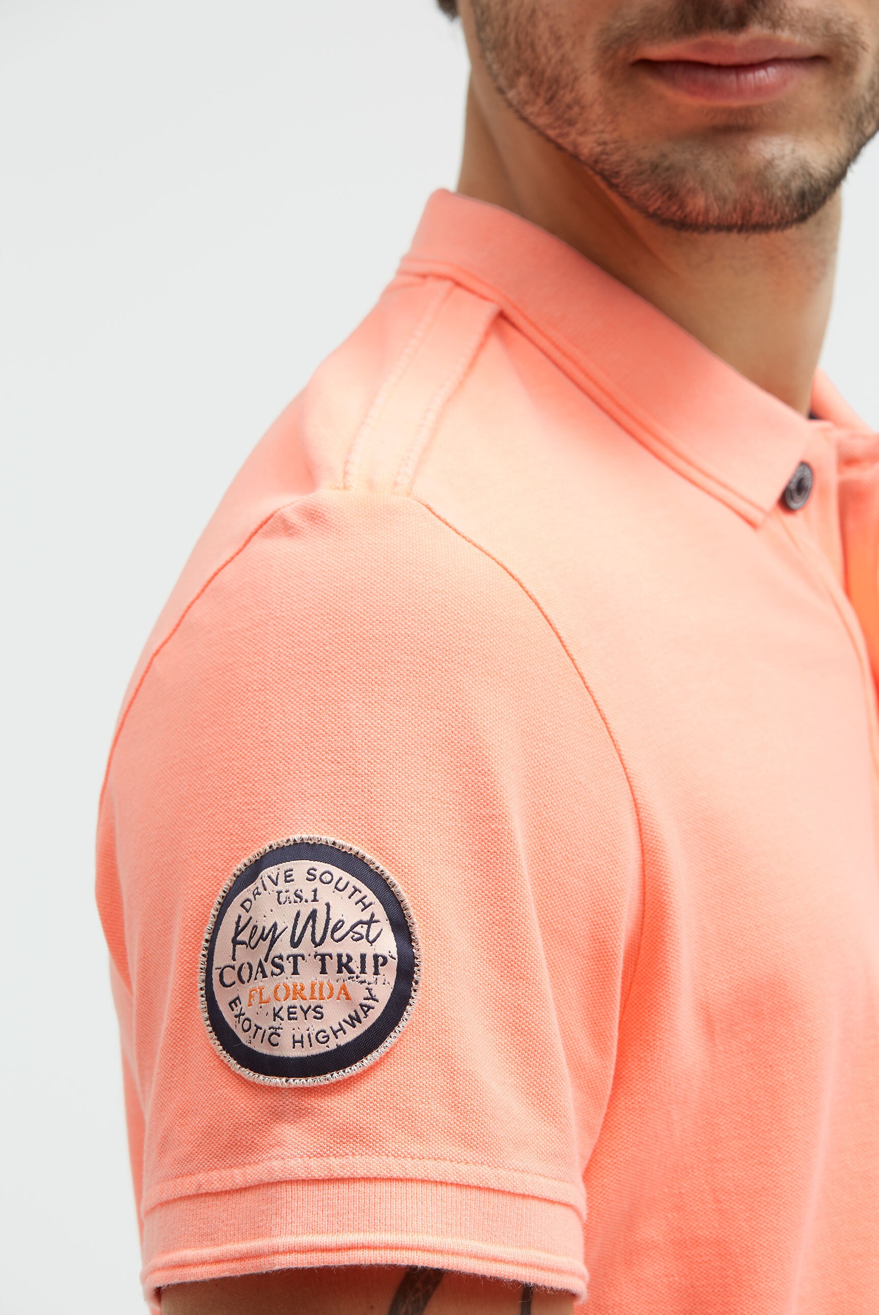 CAMP DAVID Poloshirt aus Baumwolle