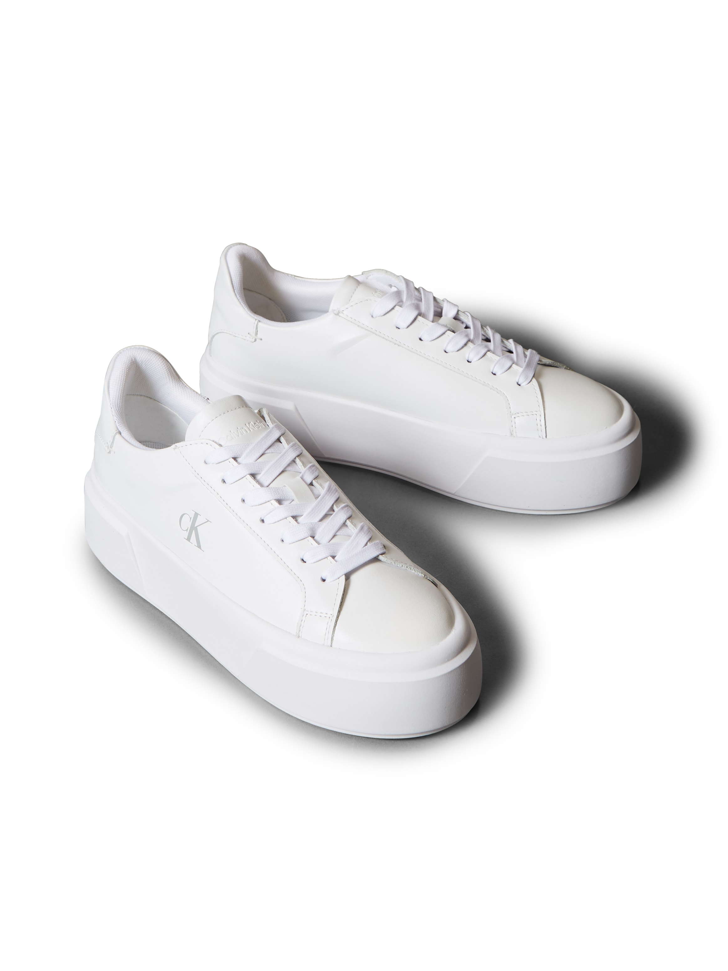Calvin Klein Jeans Plateausneaker "FLATFORM LACE UP LTH MG" Schnürschuh, Ha günstig online kaufen