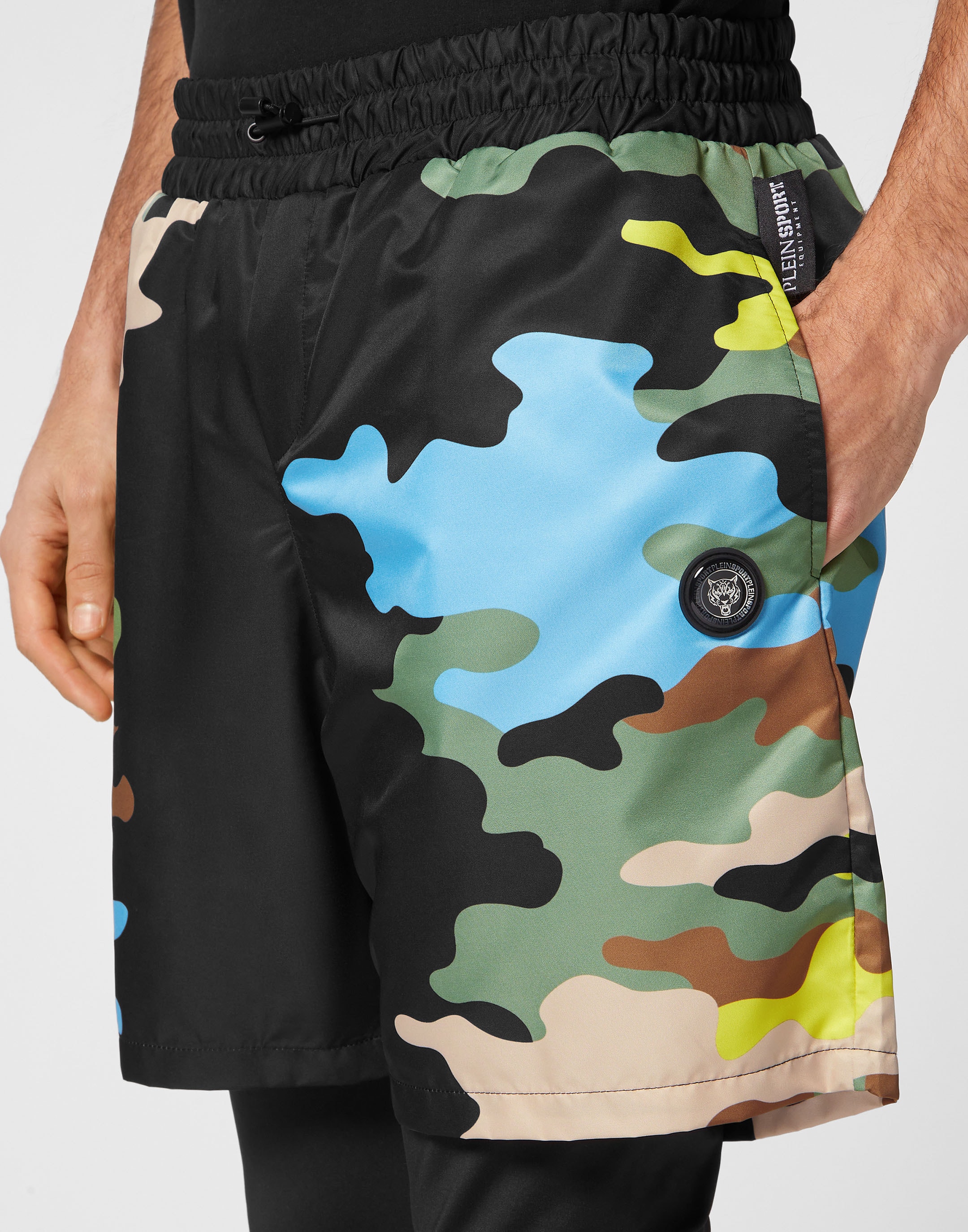PLEIN SPORT Laufhose »Camouflage«
