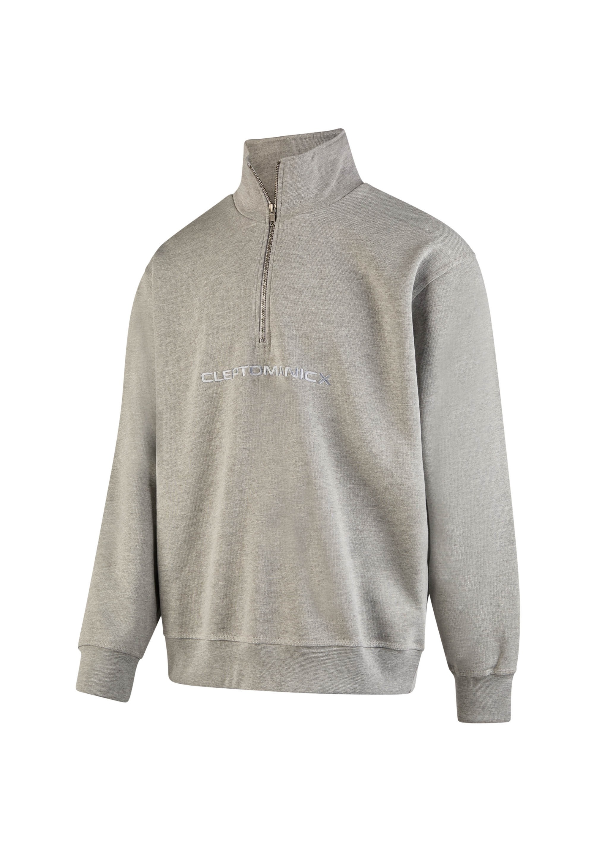 Cleptomanicx Strickpullover »Boxy Crewneck Eurostile«, Locker geschnitten