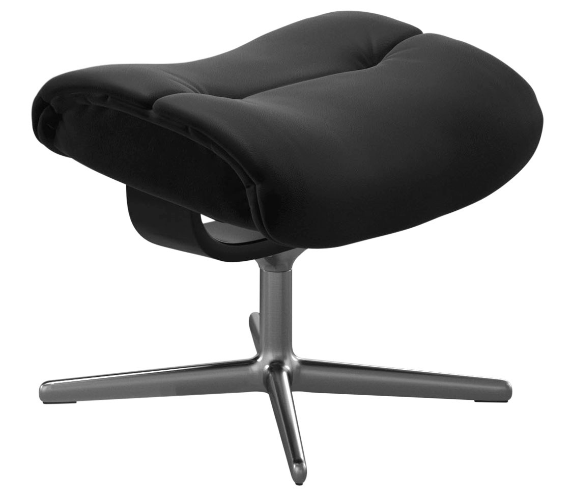 Stressless® Fußhocker »Sunrise«, mit Cross Base, Größe S, M & L, Holzakzent Schwarz