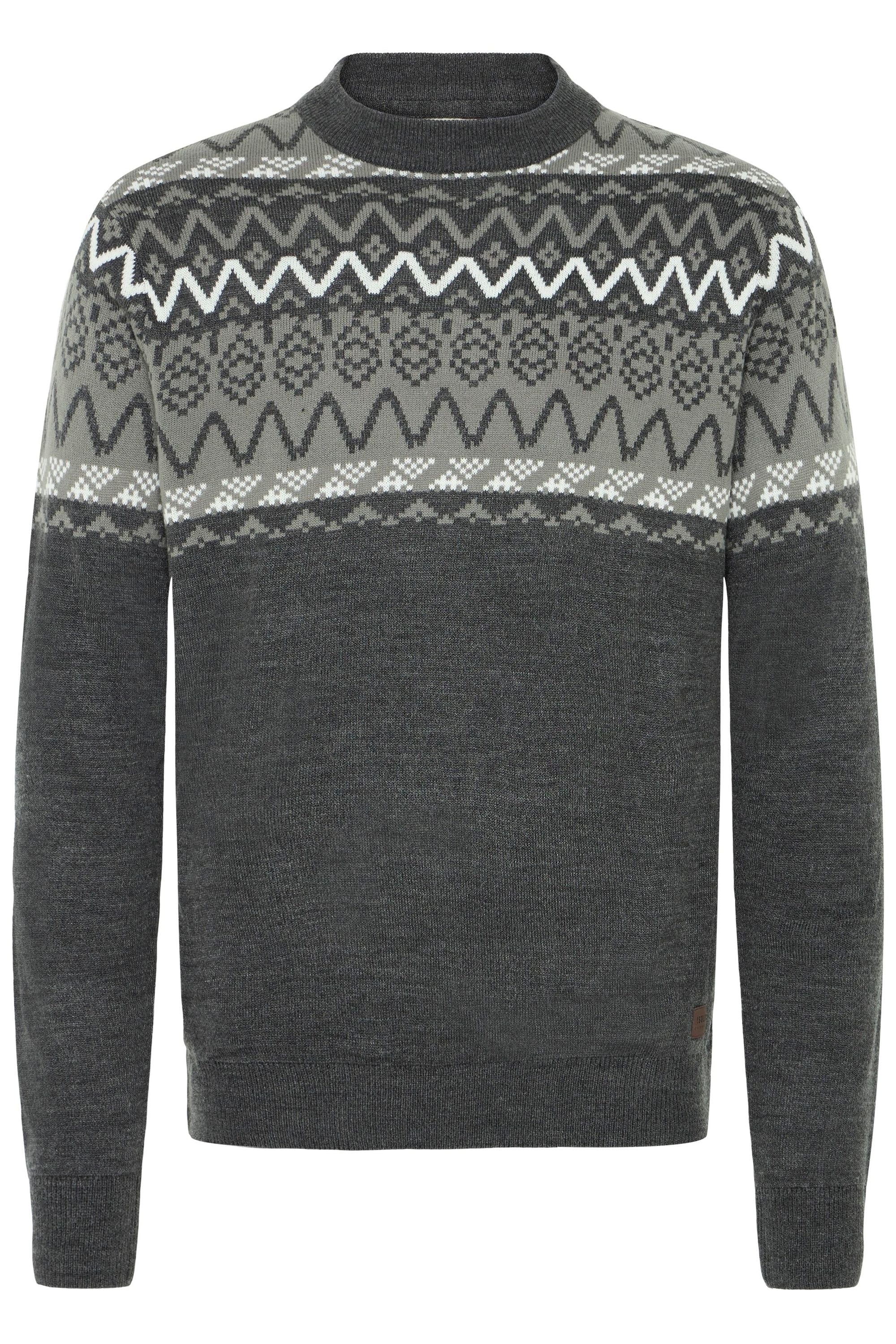 Solid Strickfleece-Pullover "Strickpullover SDELLIS" günstig online kaufen