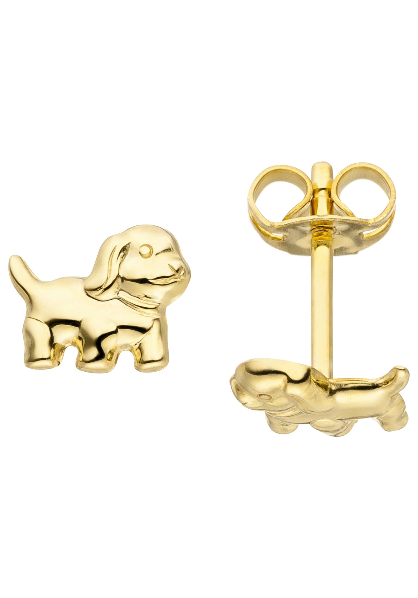 JOBO Paar Ohrstecker »Hund«, 333 Gold online bestellen | BAUR