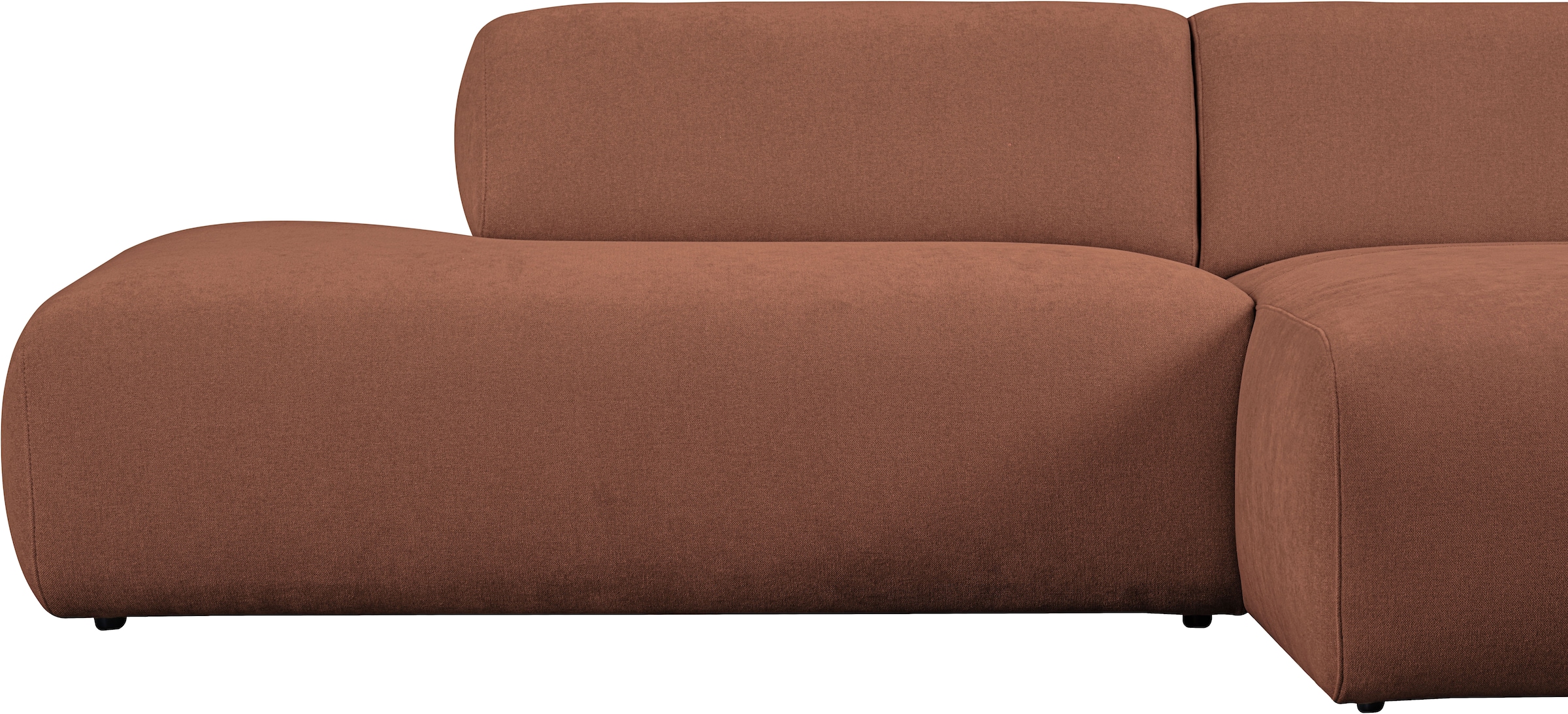 andas Ecksofa »Myrland«, Breite 222 cm, Chenille, Easy Clean Stoff, mit Kaltschaum