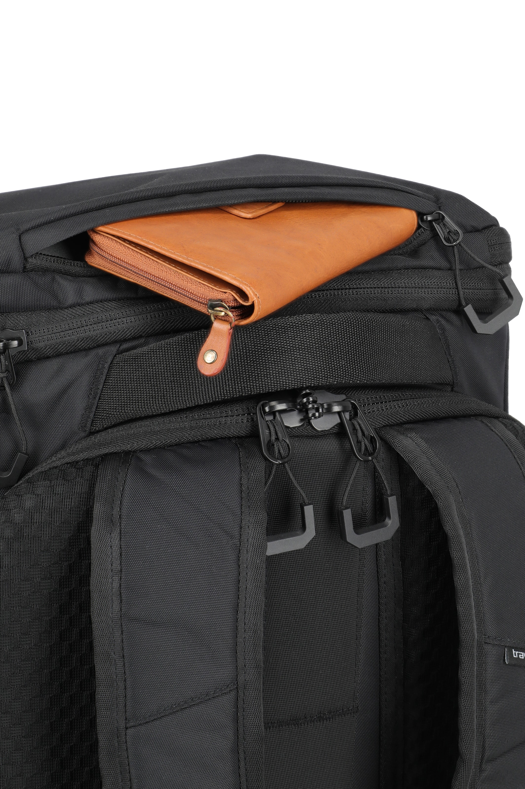 travelite 1100000002199 »VENTURE LINE Rucksack mit Laptopfach« mit Aufsteckfunktion und Laptopfach – vielseitig nutzbar