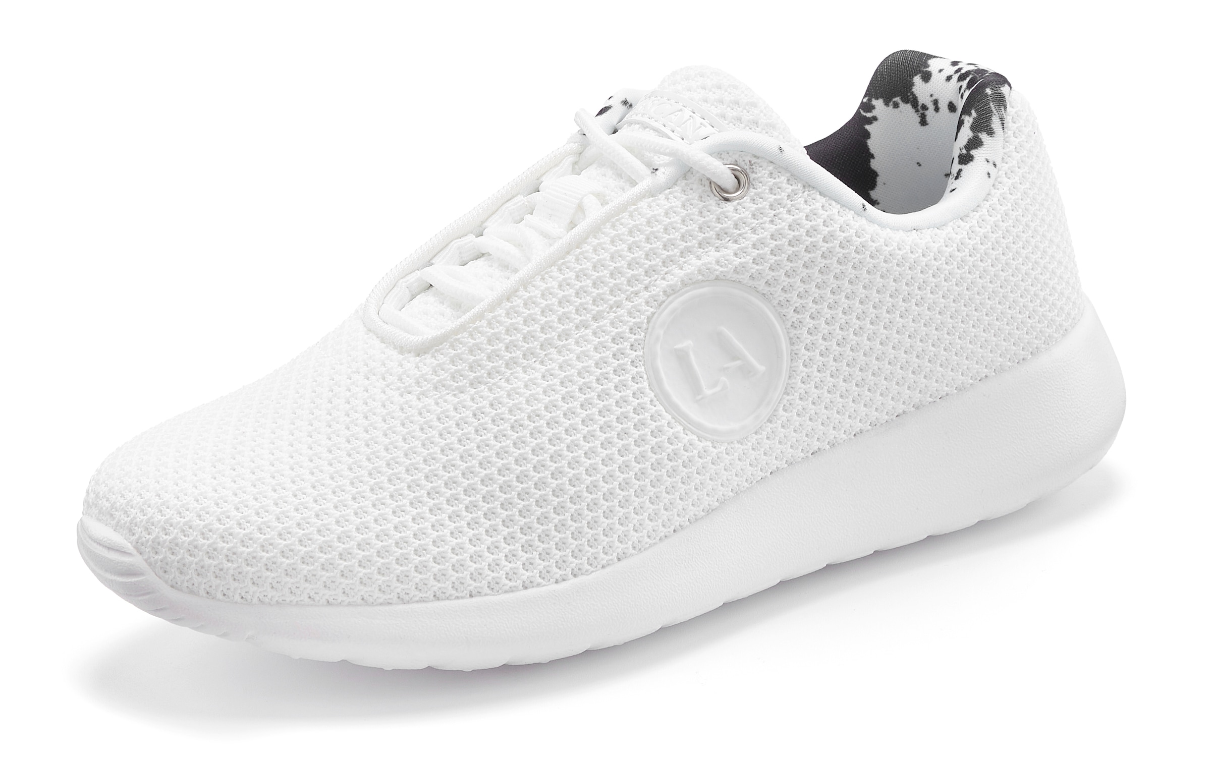 LASCANA ACTIVE Sneaker, mit Wohlfühlinnensohle, Schnürhalbschuh, Freizeitschuh VEGAN
