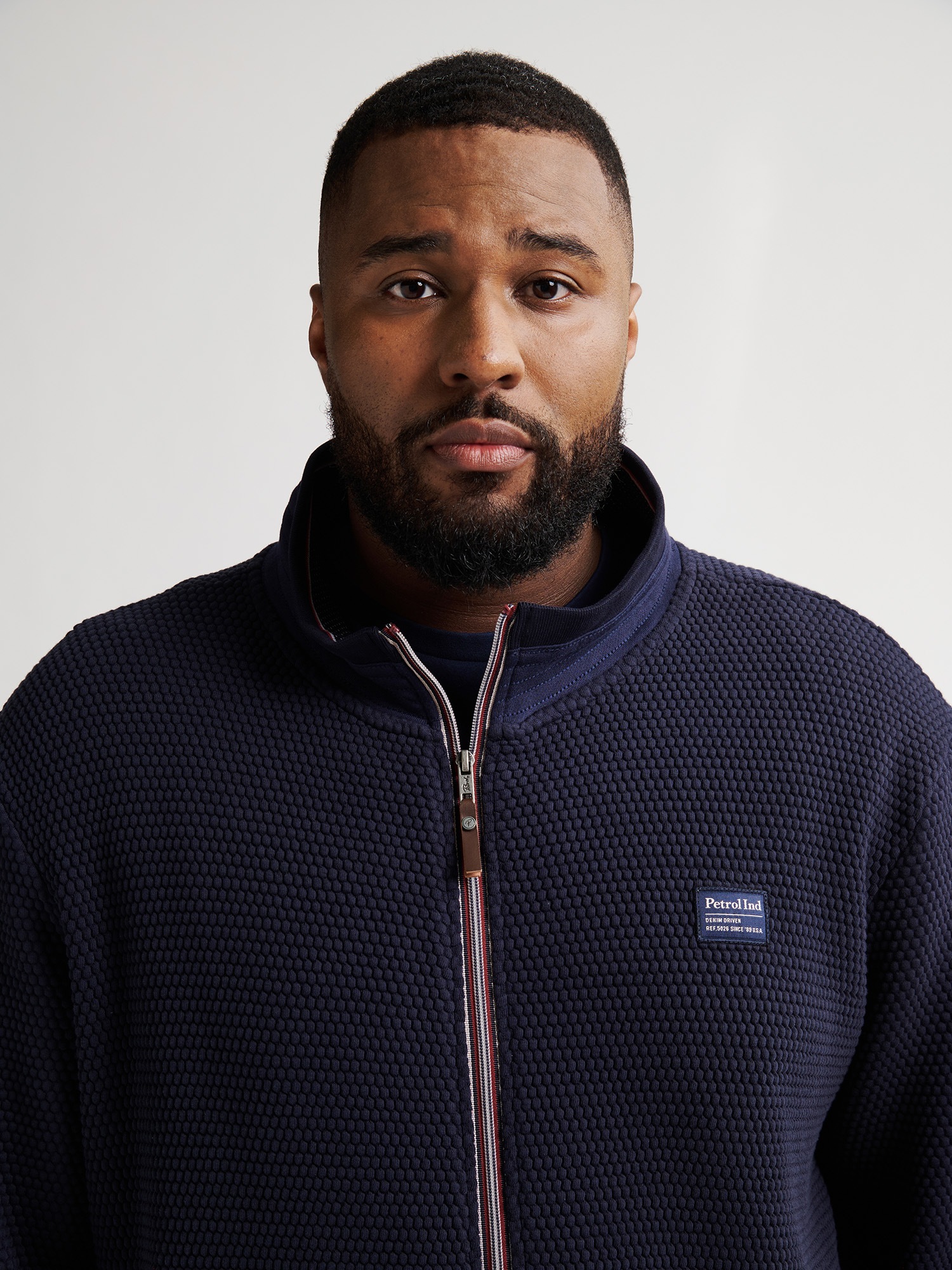 Thumbnail - Petrol Industries Sweater mit Logo Stickerei