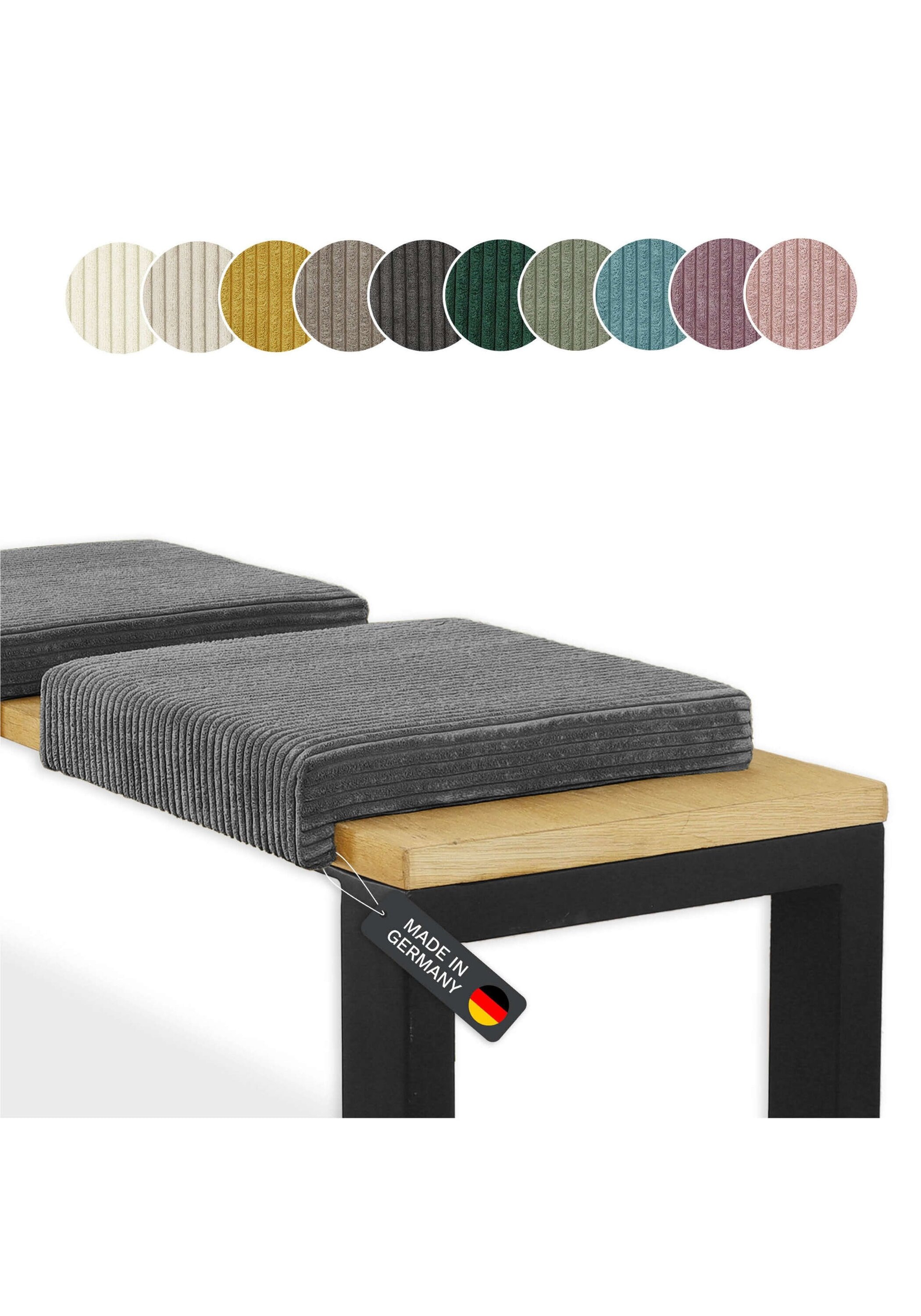 Lycce Bankauflage »Bankauflage Bankauflage Klemmkissen 1 Leiste 1er Pack« 3