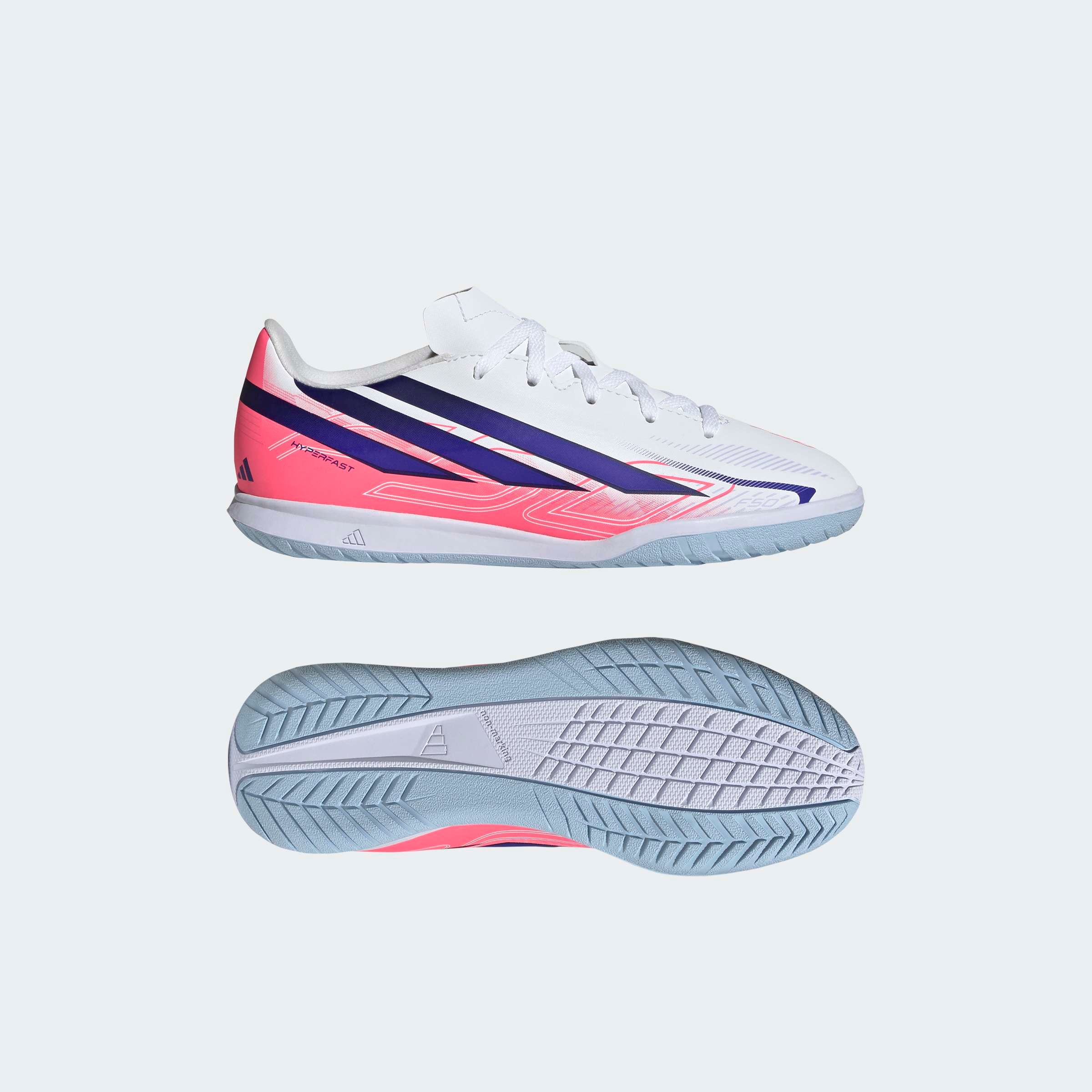 adidas Performance Fußballschuh »F50 HYPERFAST CLUB KIDS«  für Hallenboden, für Jugendliche & Kinder