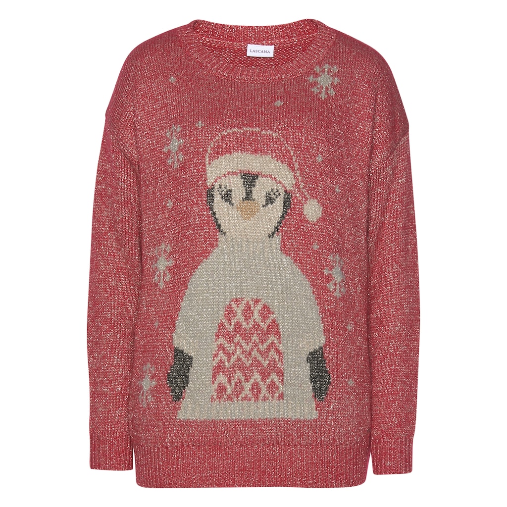 LASCANA Sweater »Weihnachtspullover«