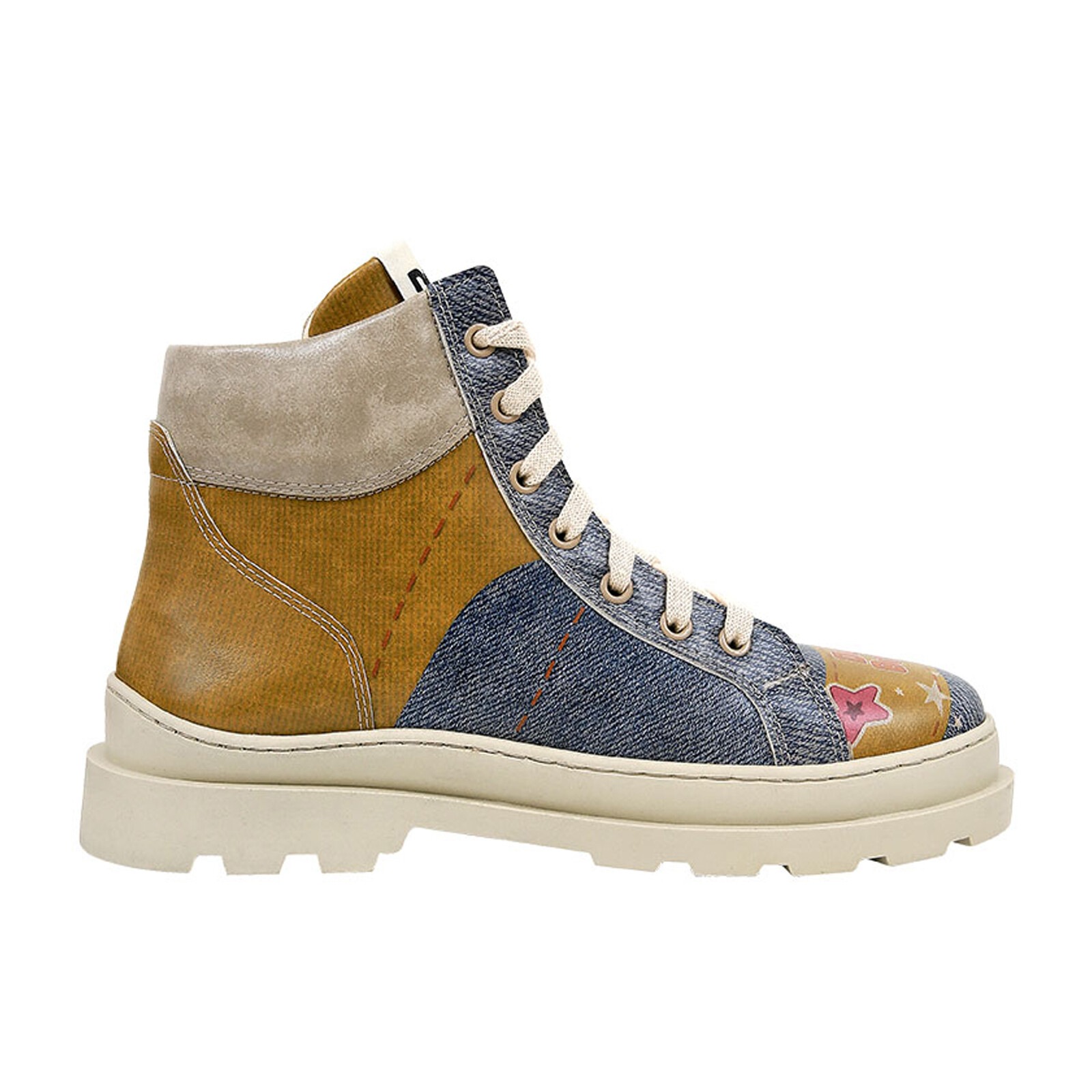 DOGO Adriana Boots Ankle Boots Blue/Yellow 41 2