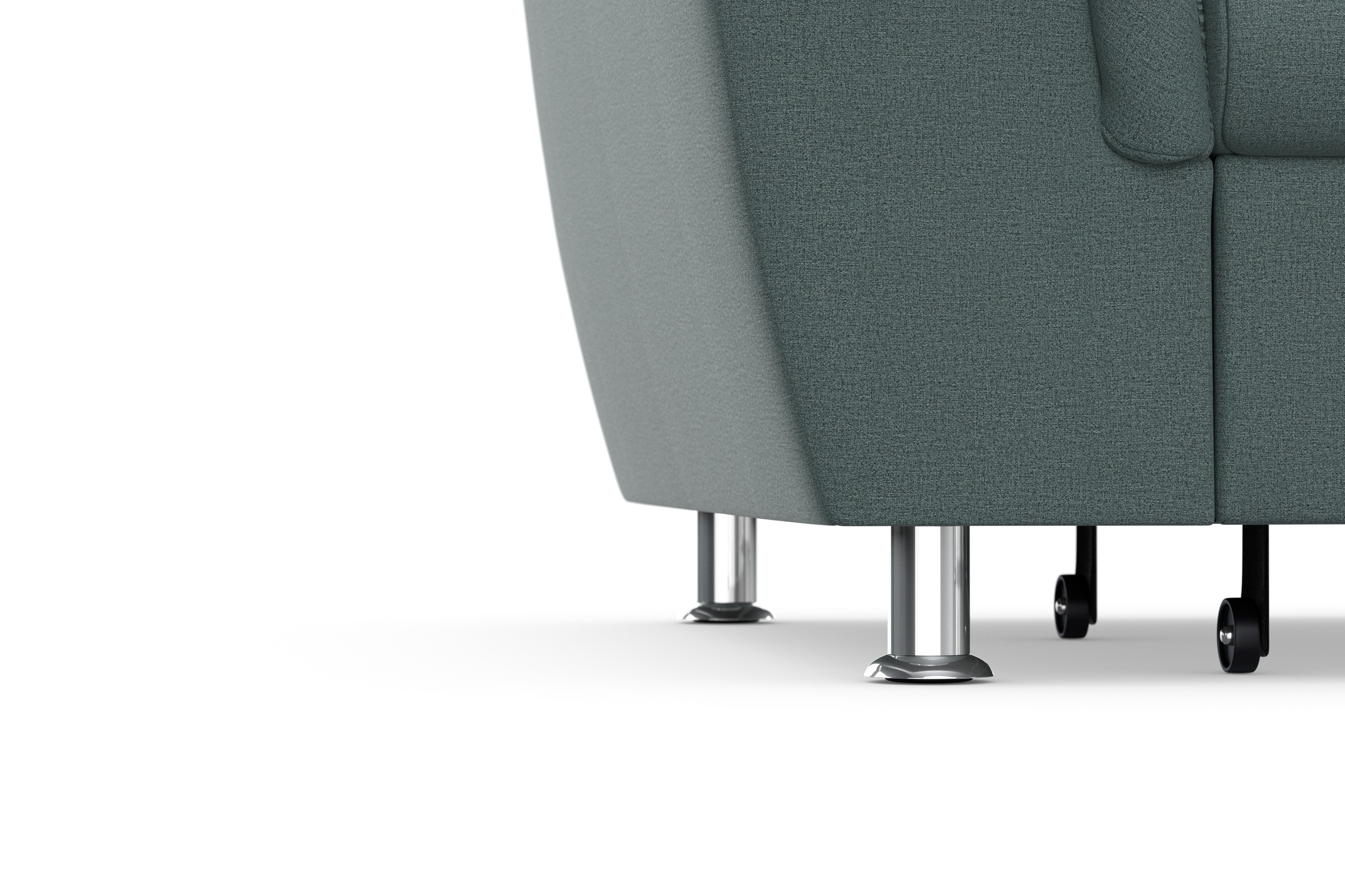 DOMO collection Ecksofa Franzi, wahlweise mit Bettfunktion, Bettkasten und Kopfteilverstellung