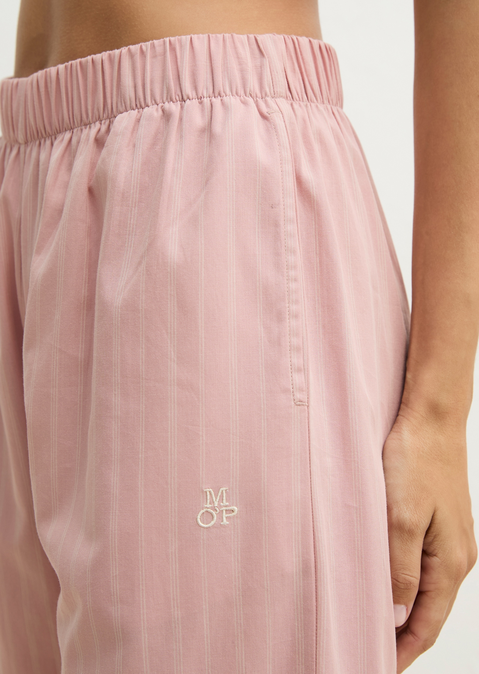 Marc O'Polo Loungehose  mit geradem Bein, für Homewear, aus gewebter Baumwolle